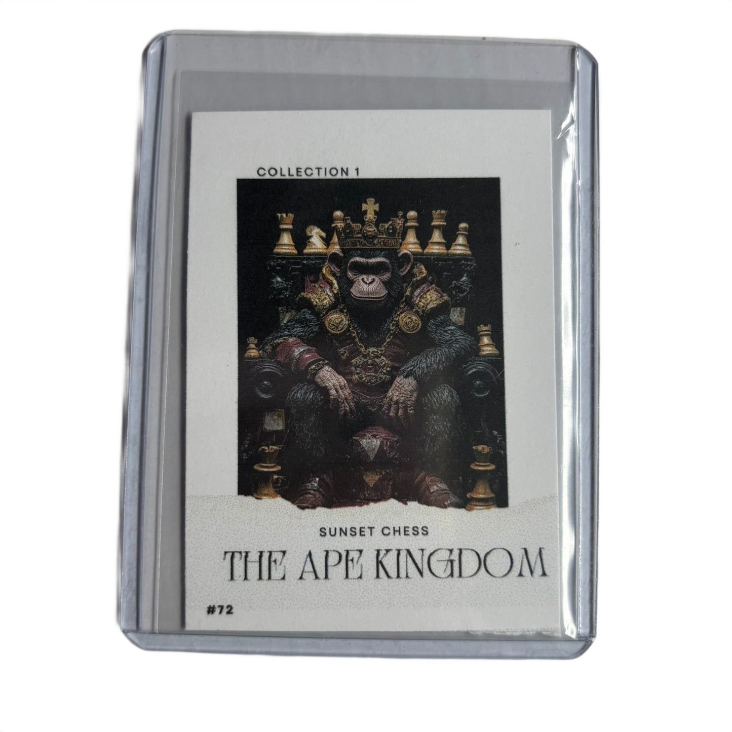 The Ape Kingdom Collection 1 Card #72 - Scrapbook Trading Card