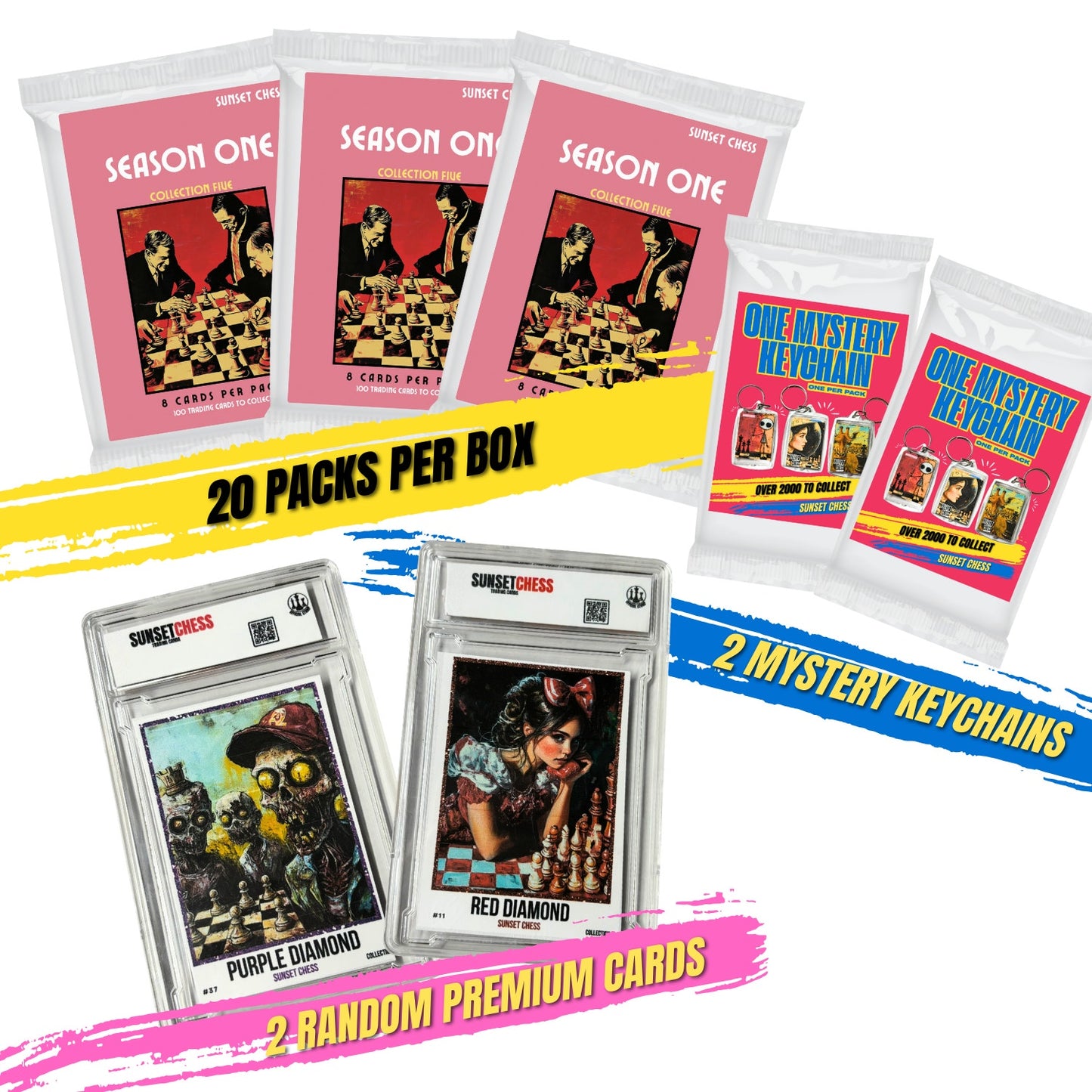Season One Box 5 - Jumbo Box Pack - Chess Trading Cards