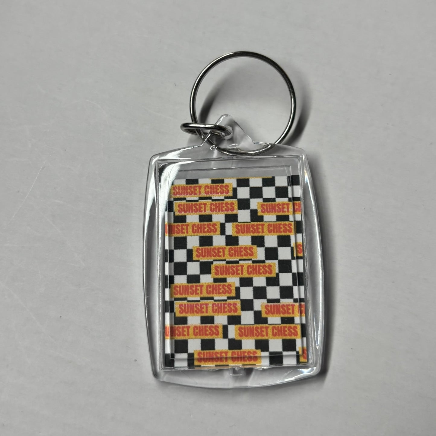 Lightning Touch - Chess Photo Keychain