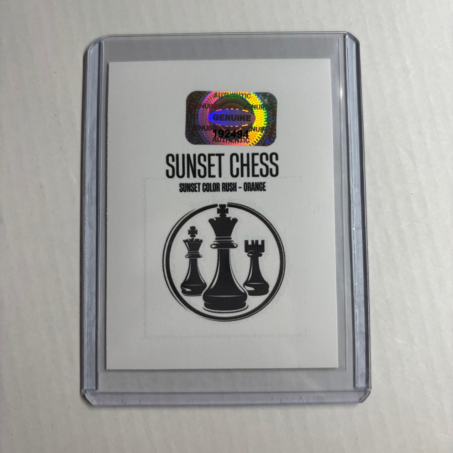 Orange Collection - Trading Card