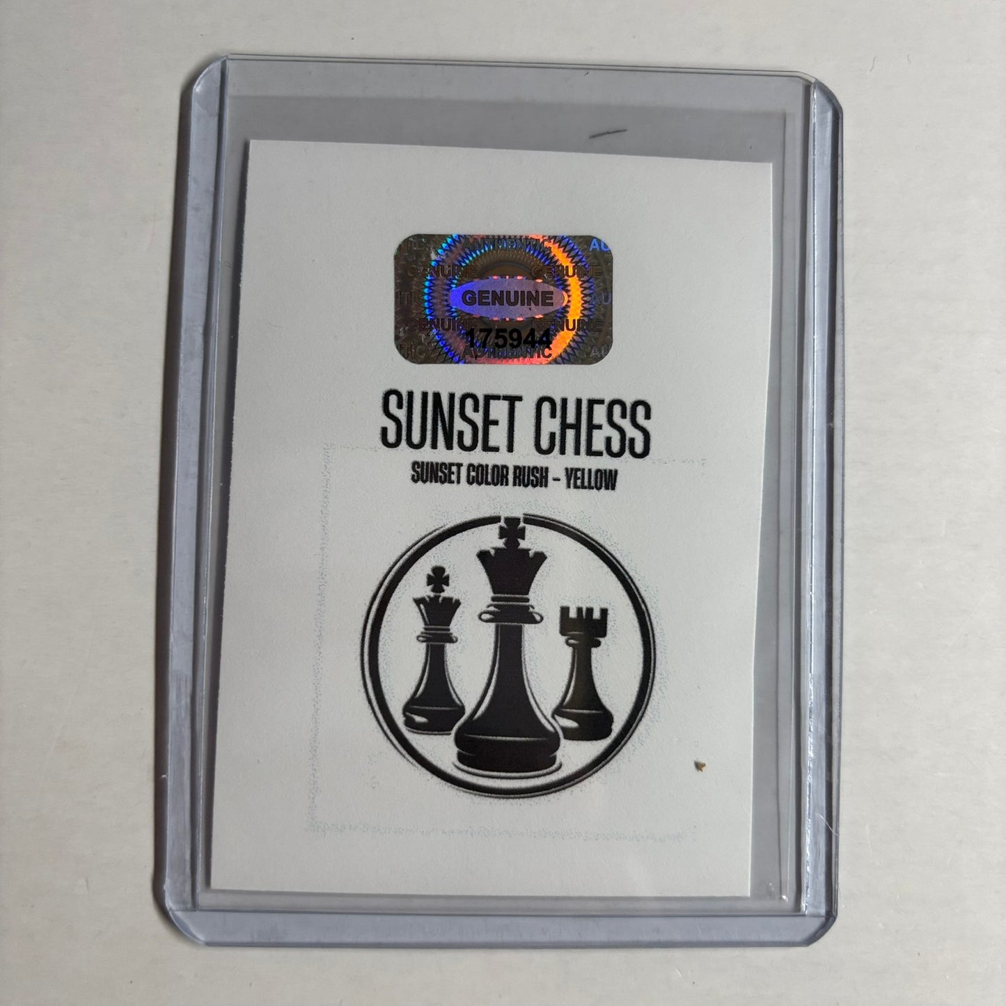 Yellow Collection - Trading Card