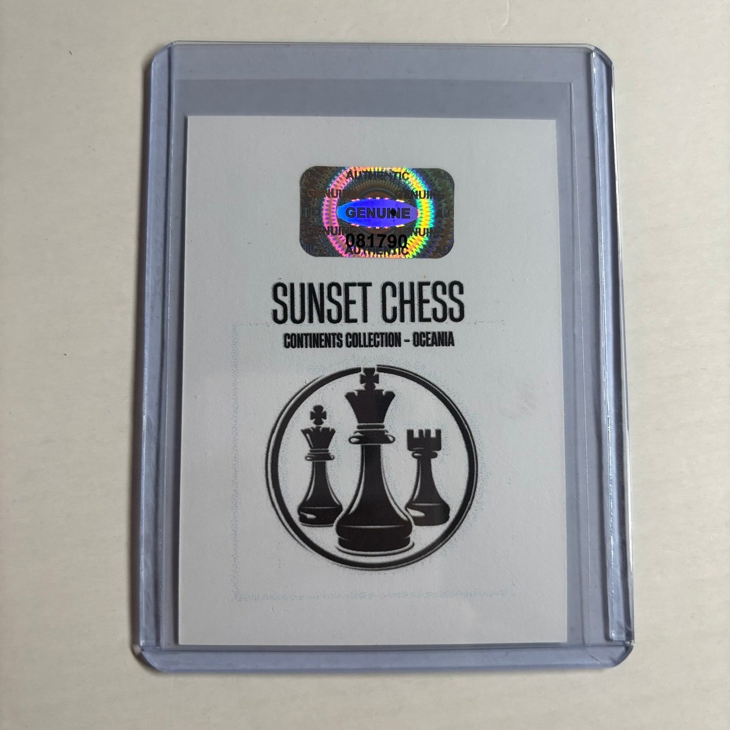 Oceania Collection - Trading Card