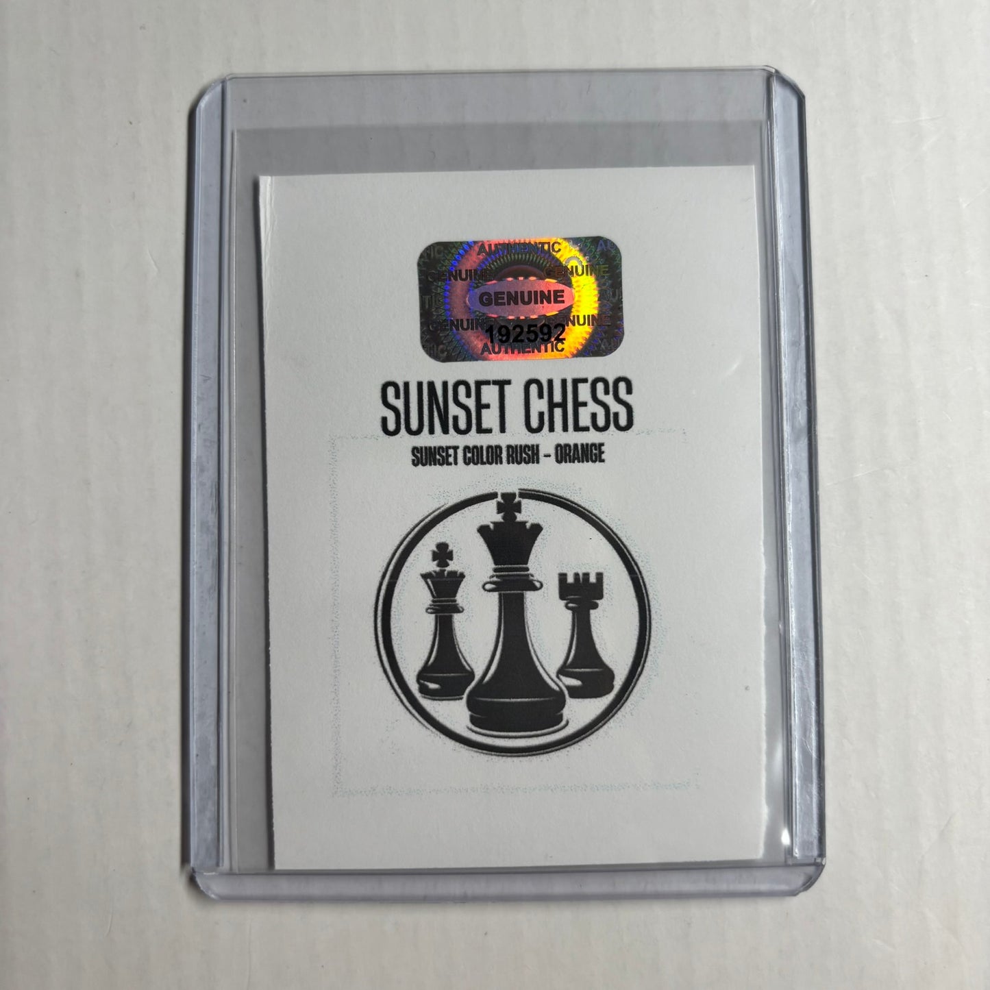 Orange Collection - Trading Card