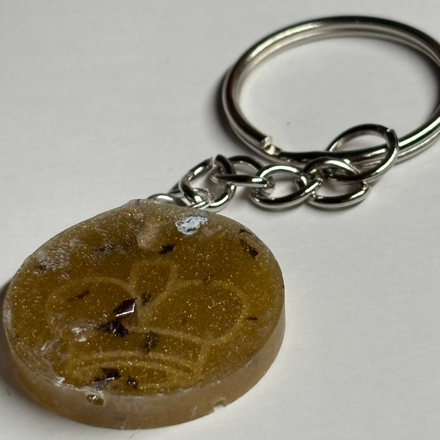 Brown King - Handmade Resin Keychain