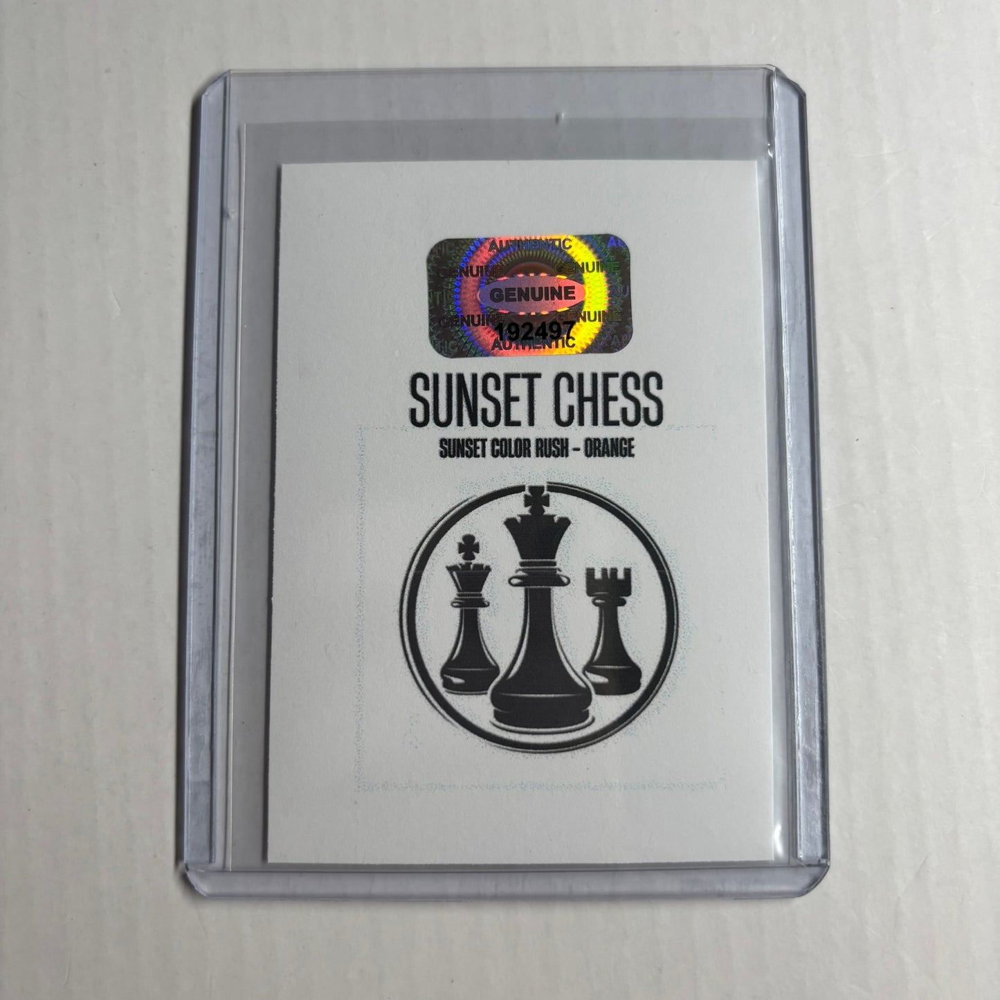 Orange Collection - Trading Card