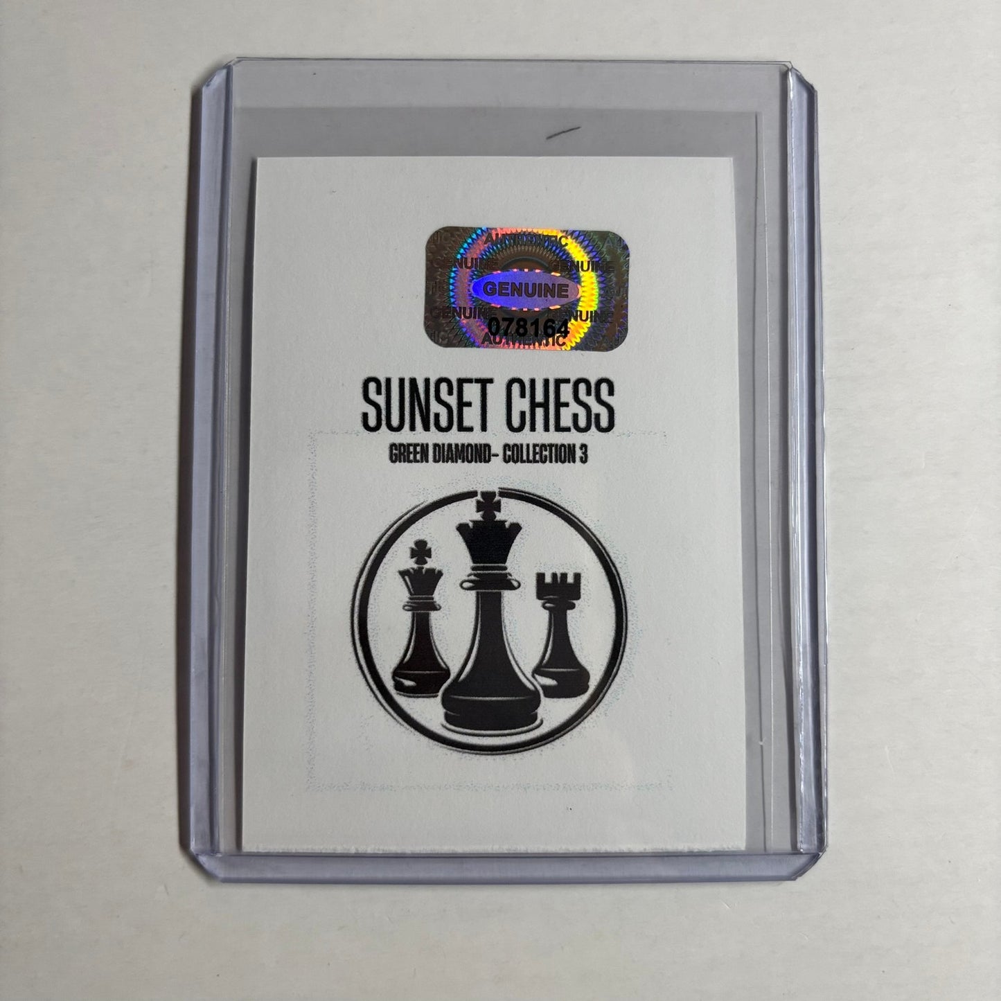Green Diamond Collection 3 - Trading Card
