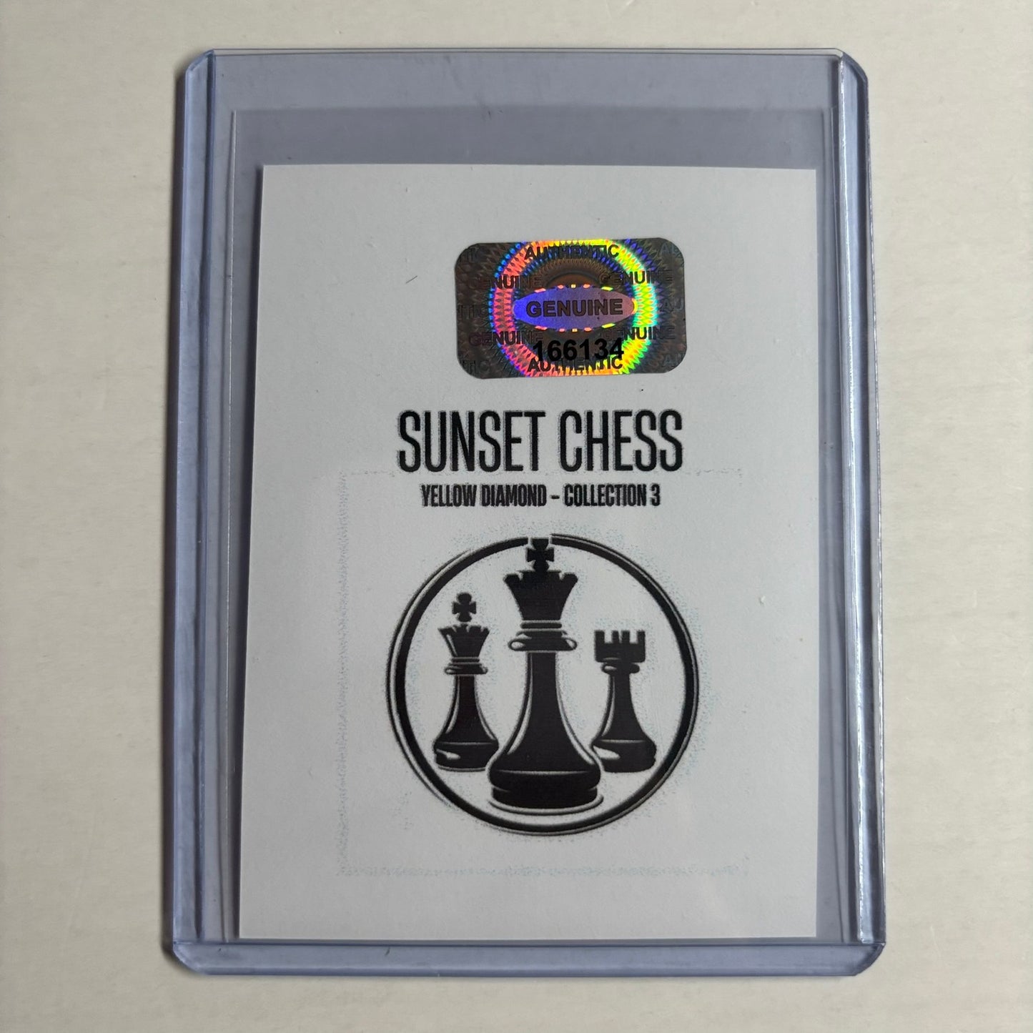 Yellow Diamond Collection 3 - Trading Card