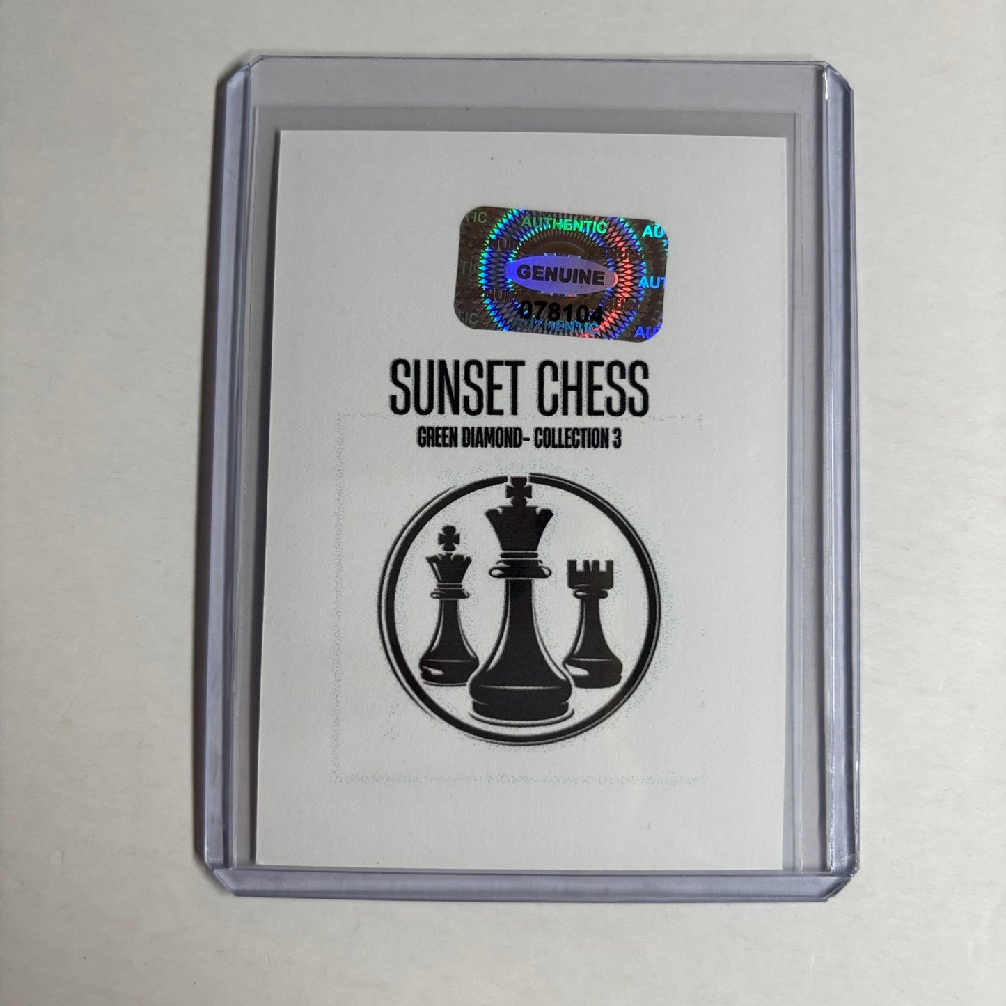 Green Diamond Collection 3 - Trading Card