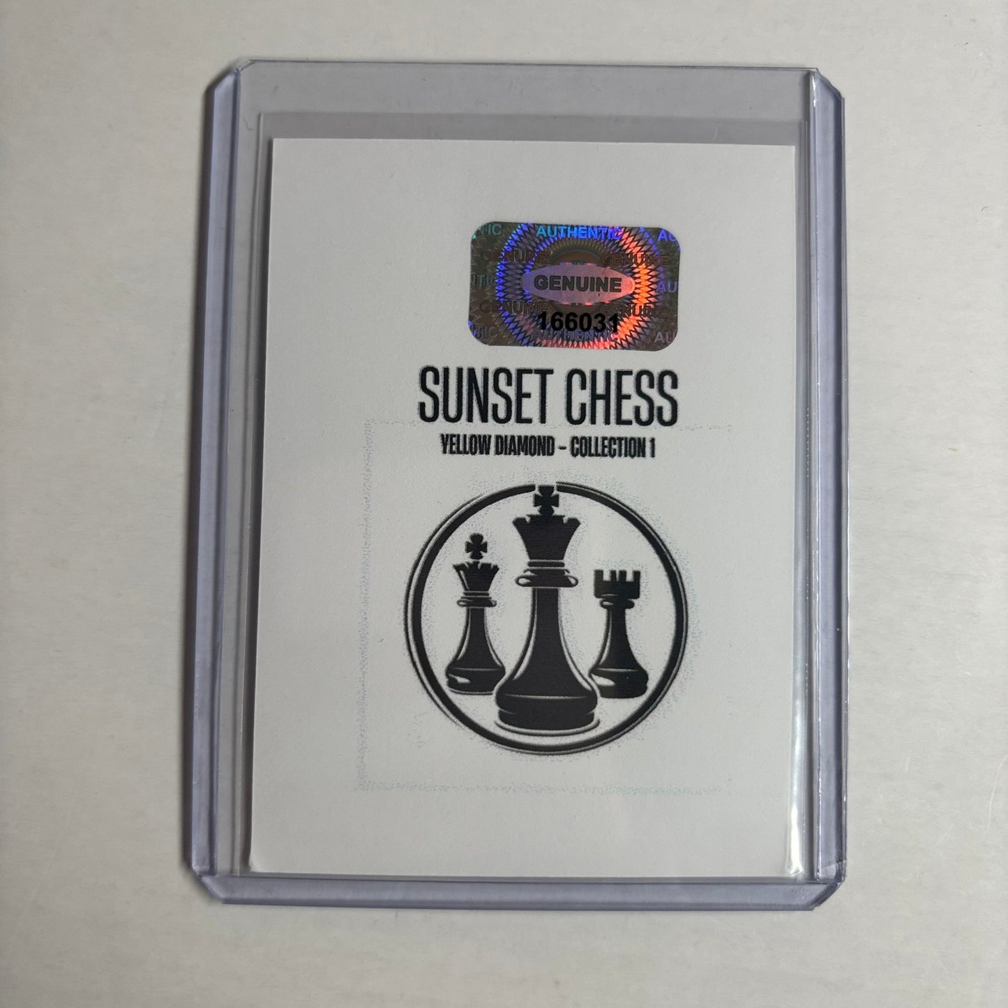 Yellow Diamond Collection 1 - Trading Card