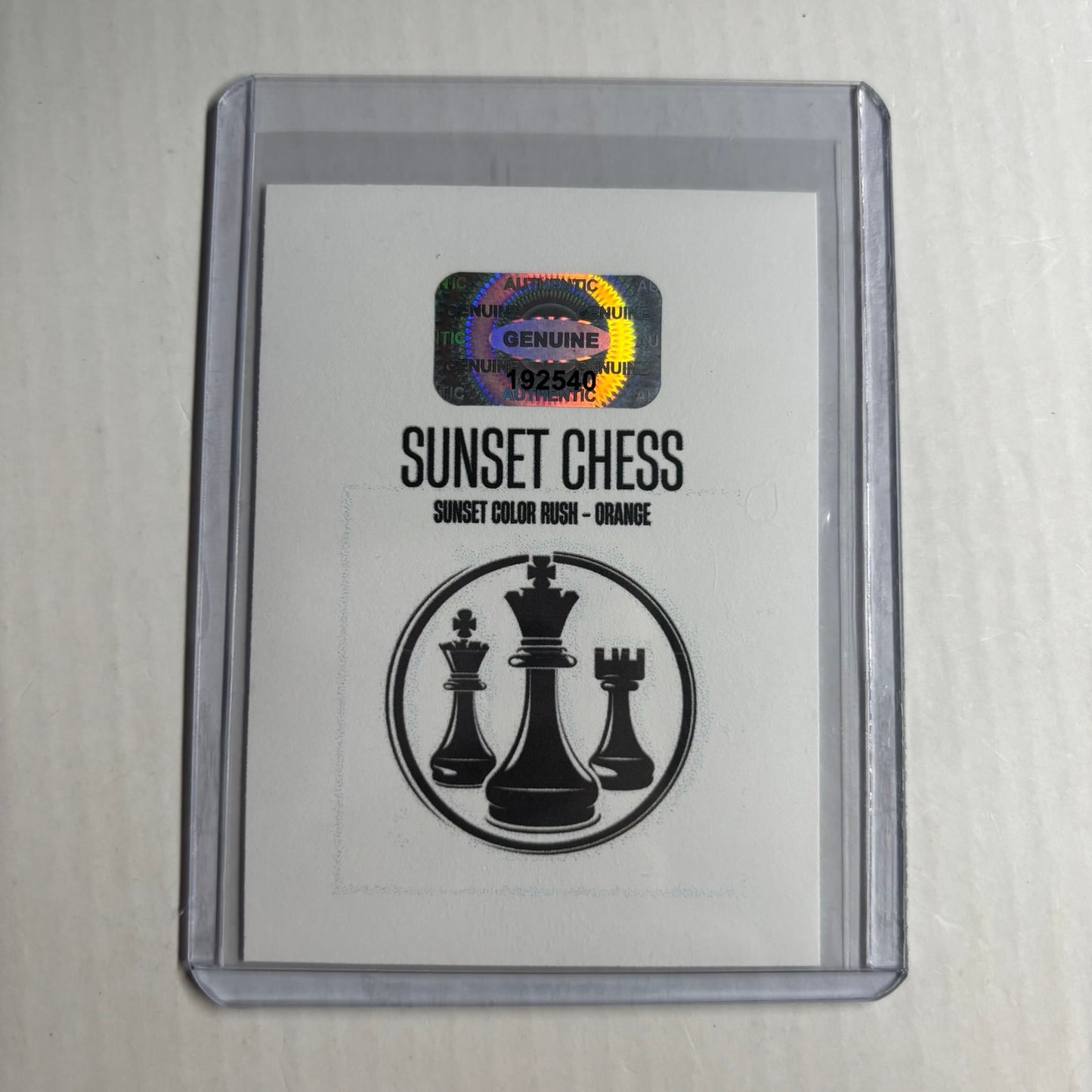 Orange Collection - Trading Card