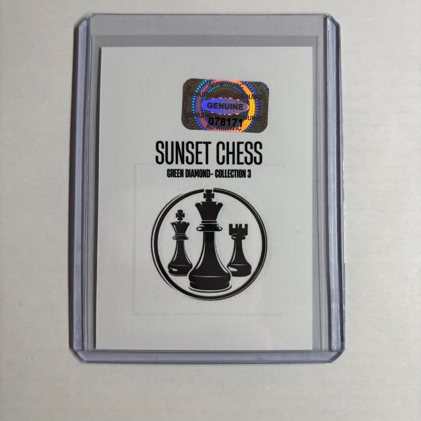 Green Diamond Collection 3 - Trading Card