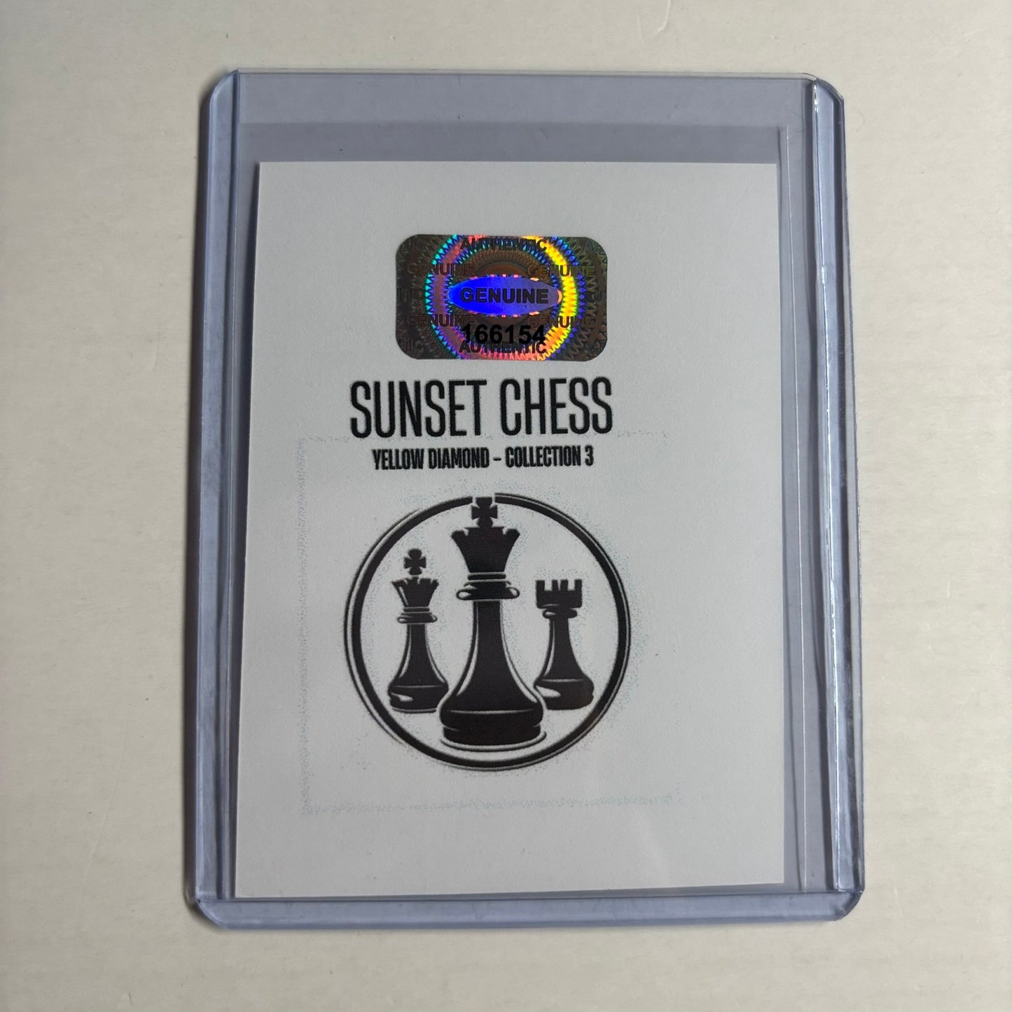 Yellow Diamond Collection 3 - Trading Card