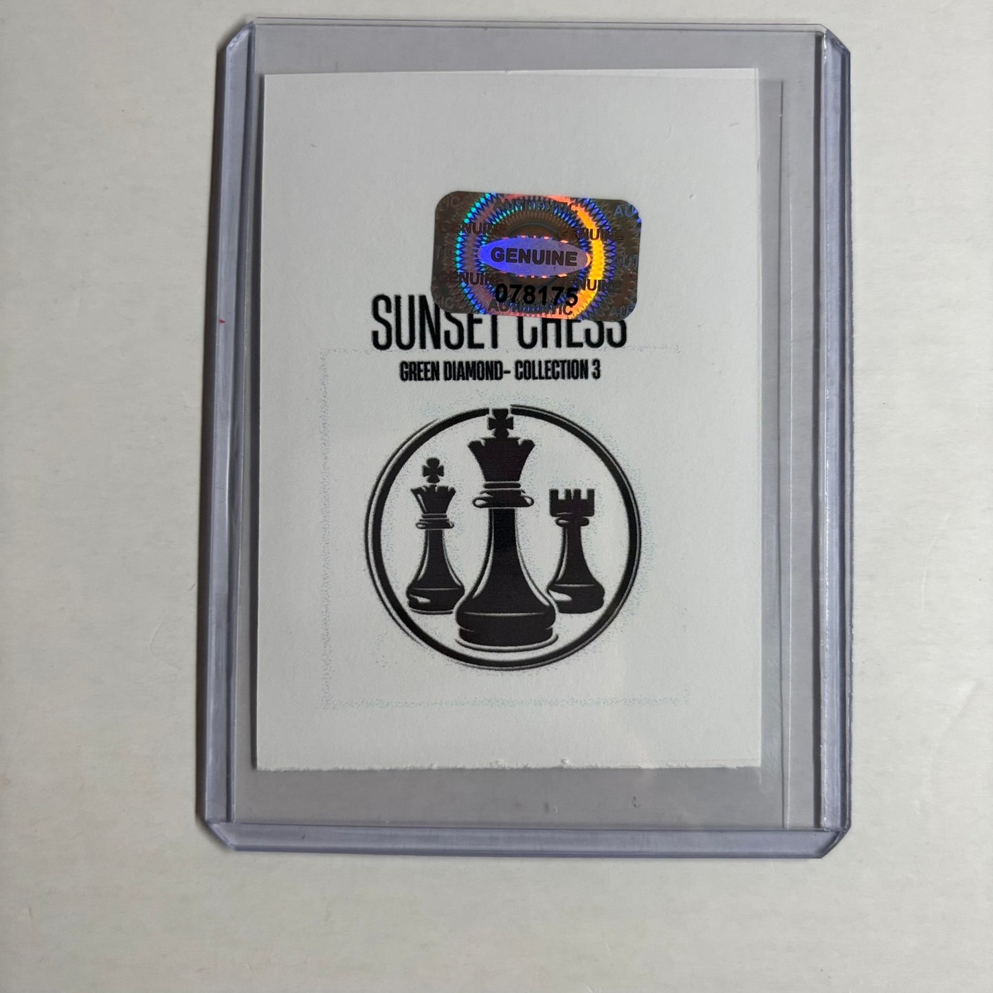 Green Diamond Collection 3 - Trading Card