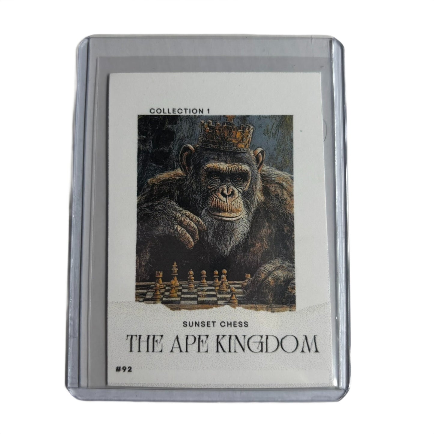 The Ape Kingdom Collection 1 Card #92 - Scrapbook Trading Card