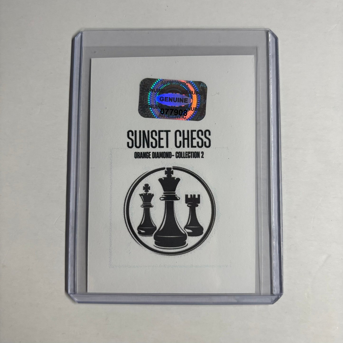 Orange Diamond Collection 2 - Trading Card