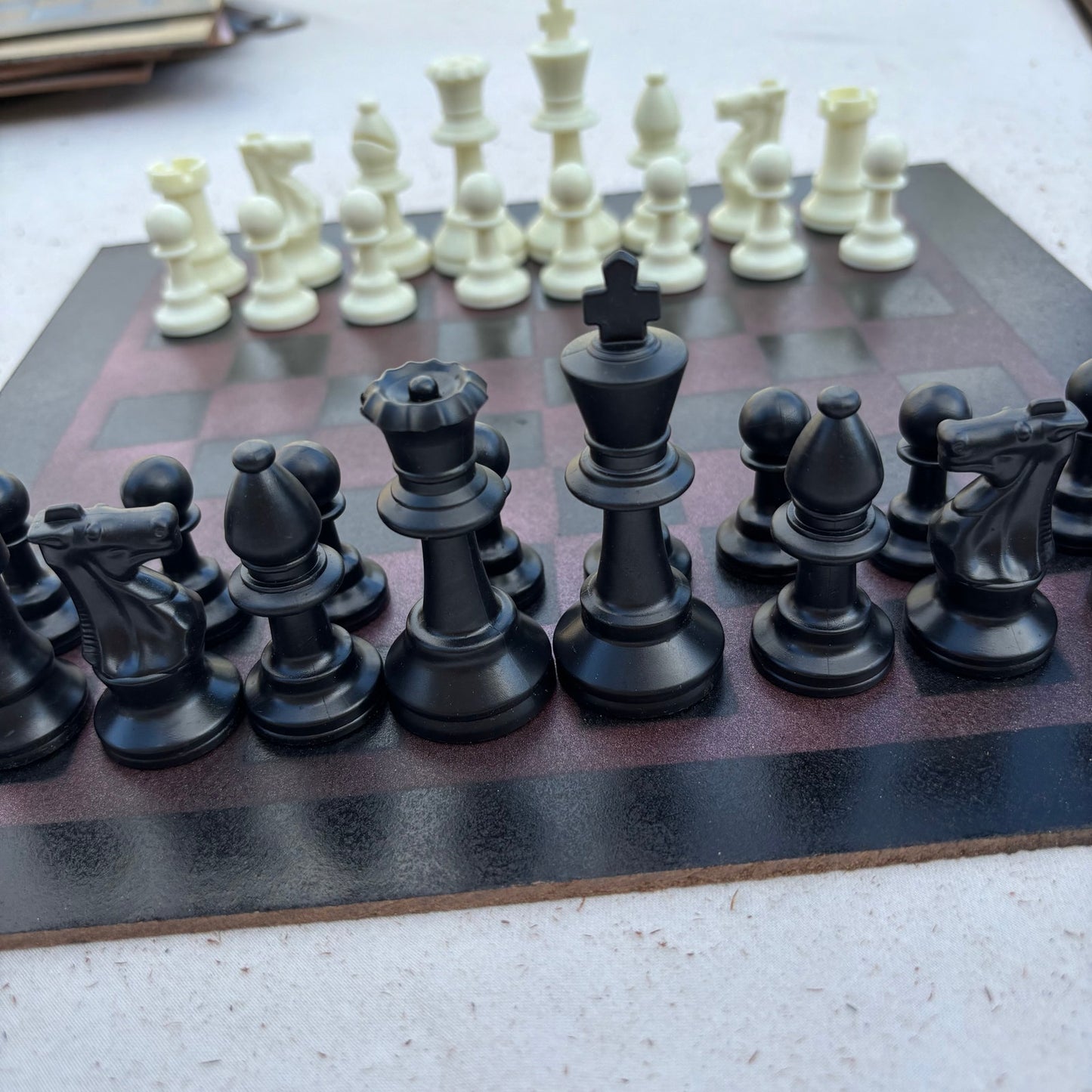 Vampire Darkness - Painted Chess Set