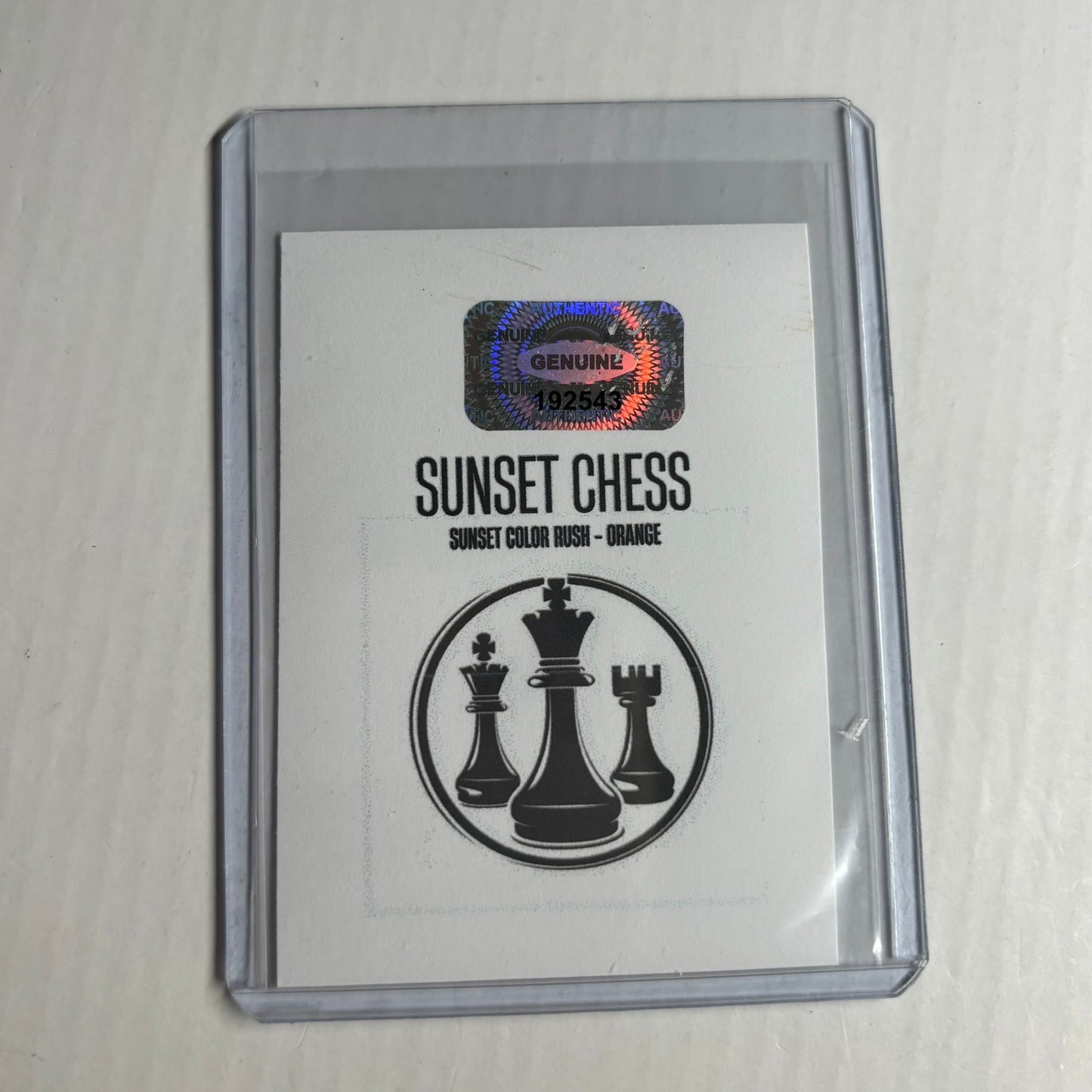 Orange Collection - Trading Card