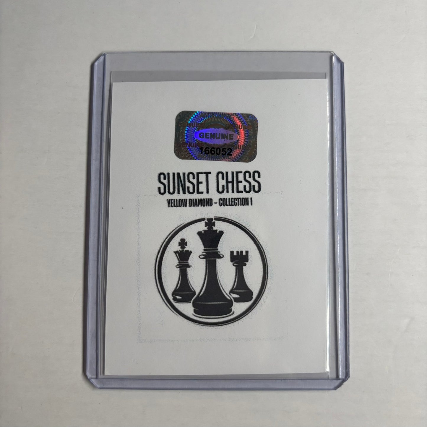 Yellow Diamond Collection 1 - Trading Card