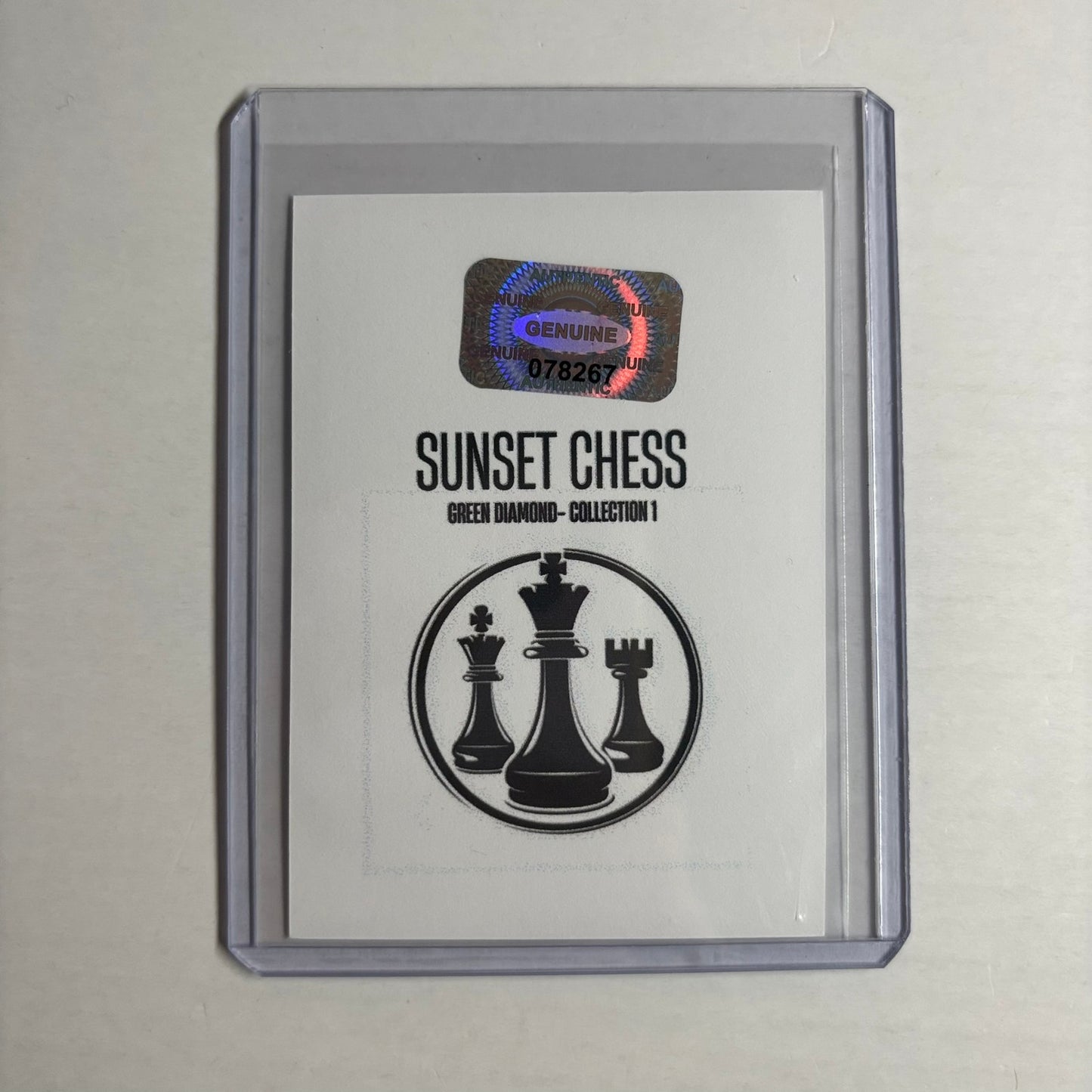 Green Diamond Collection 1 - Trading Card