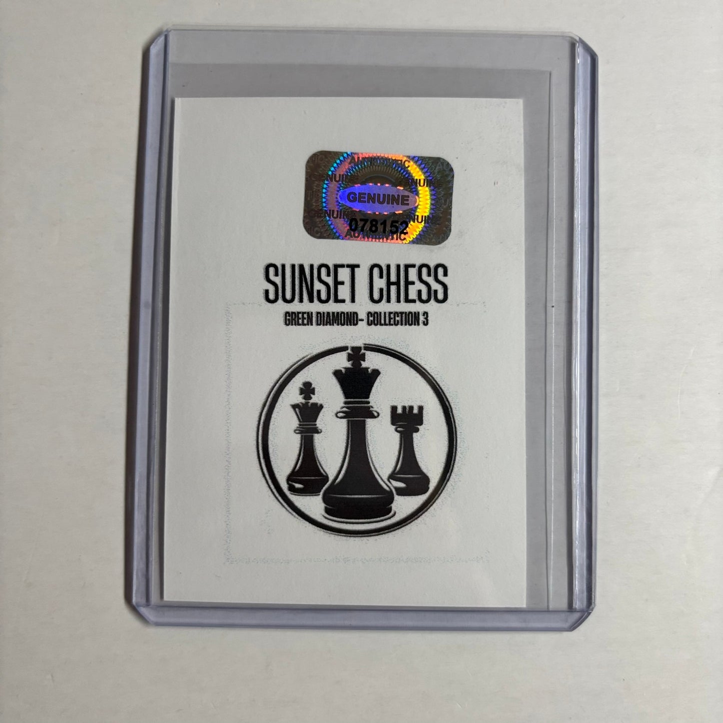 Green Diamond Collection 3 - Trading Card