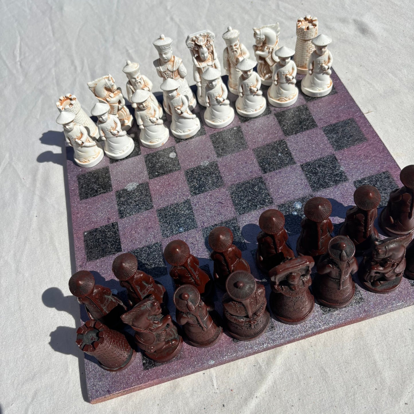 Space Purple - Chinese Edition Chess Set