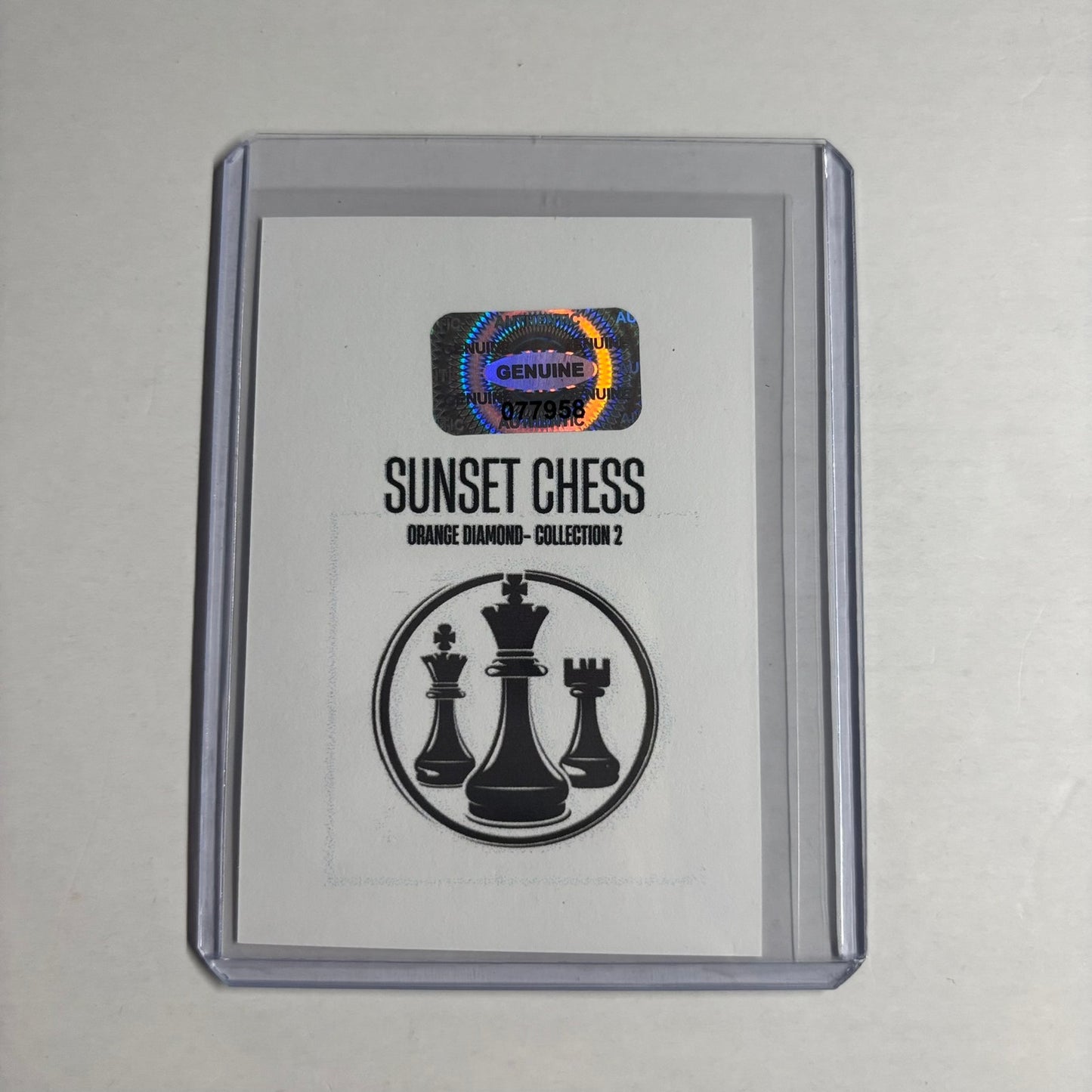 Orange Diamond Collection 2 - Trading Card