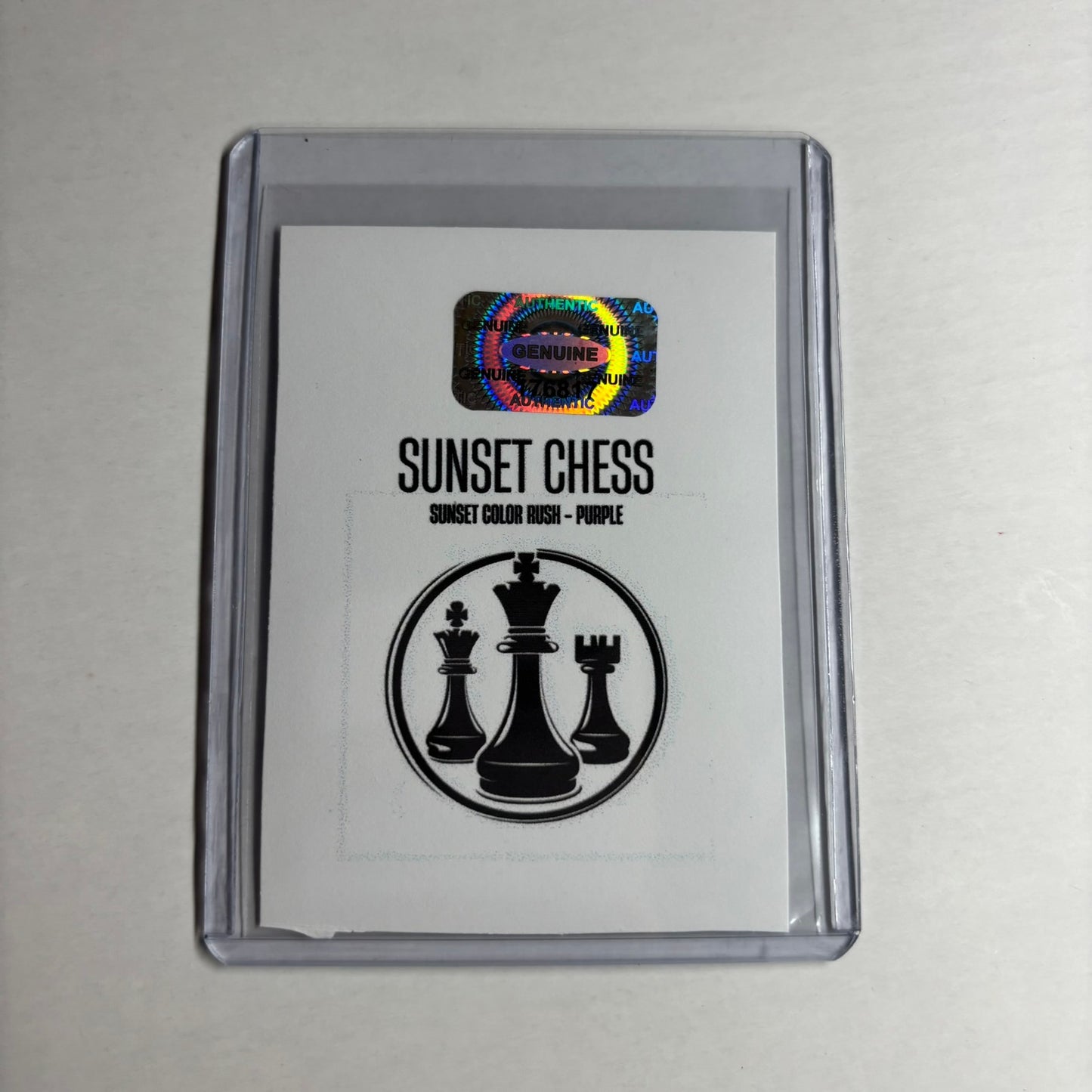 Purple Collection - Trading Card
