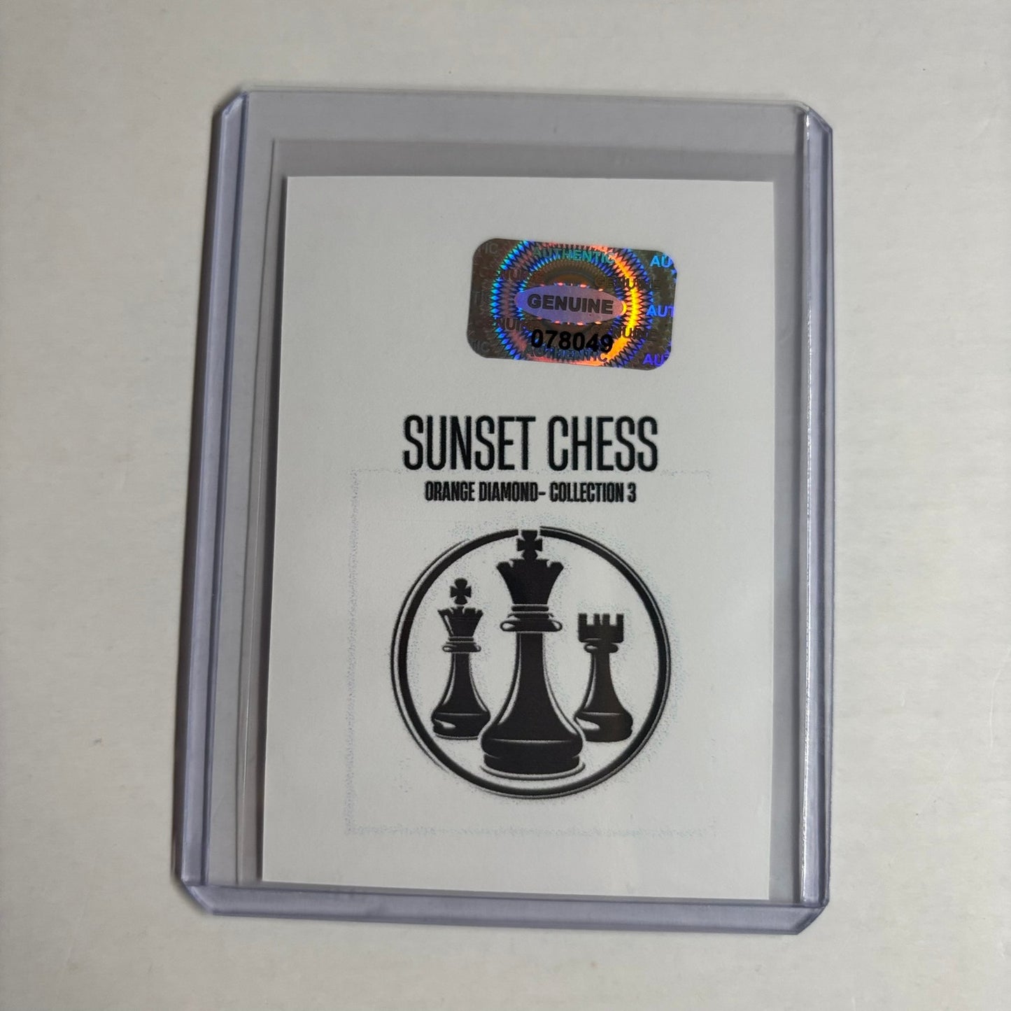Orange Diamond Collection 3 - Trading Card