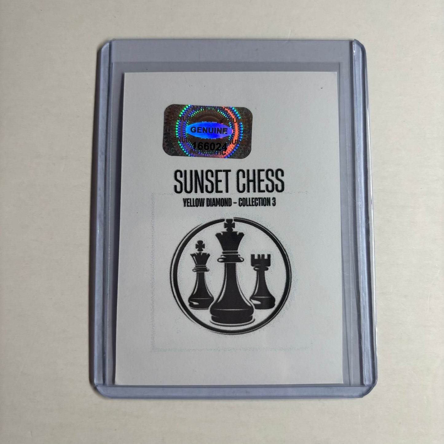 Yellow Diamond Collection 3 - Trading Card