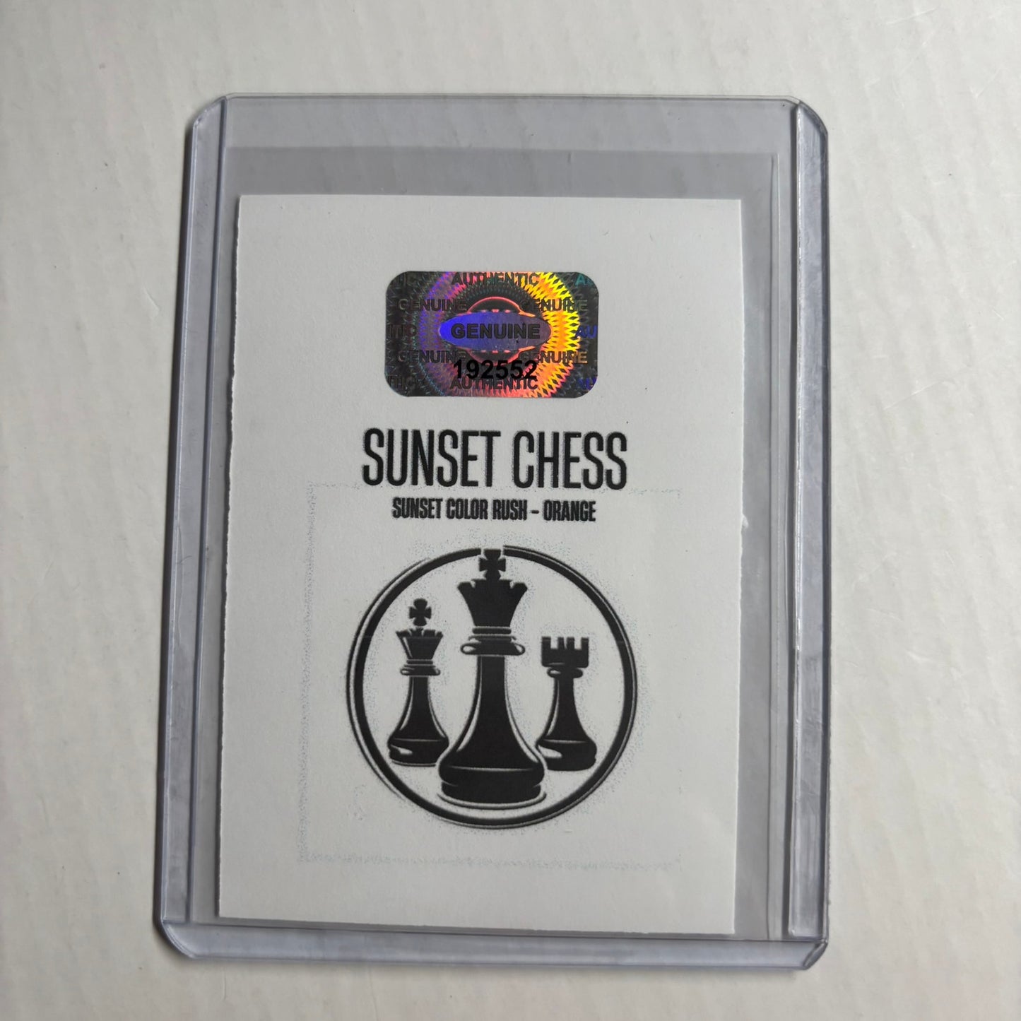Orange Collection - Trading Card