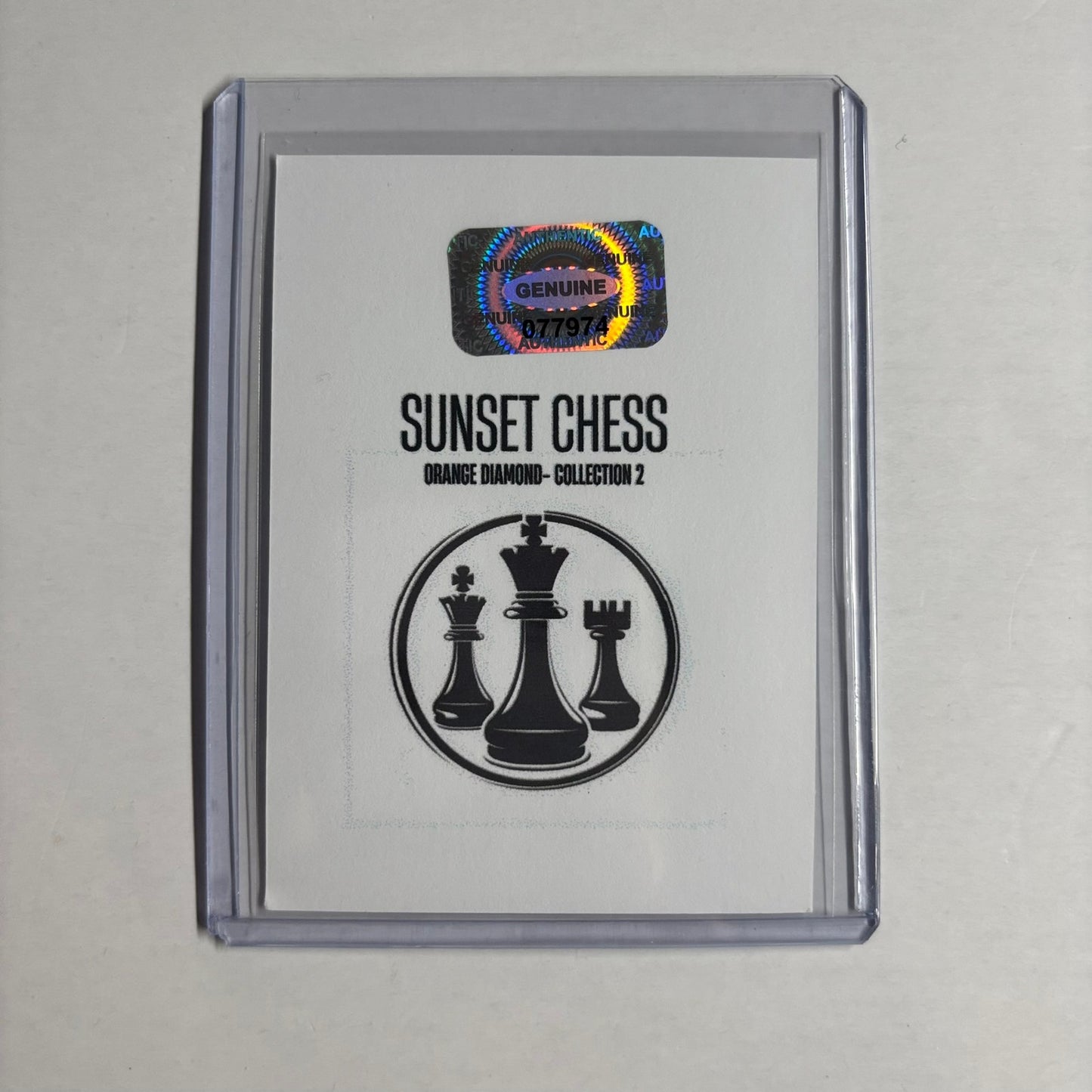 Orange Diamond Collection 2 - Trading Card