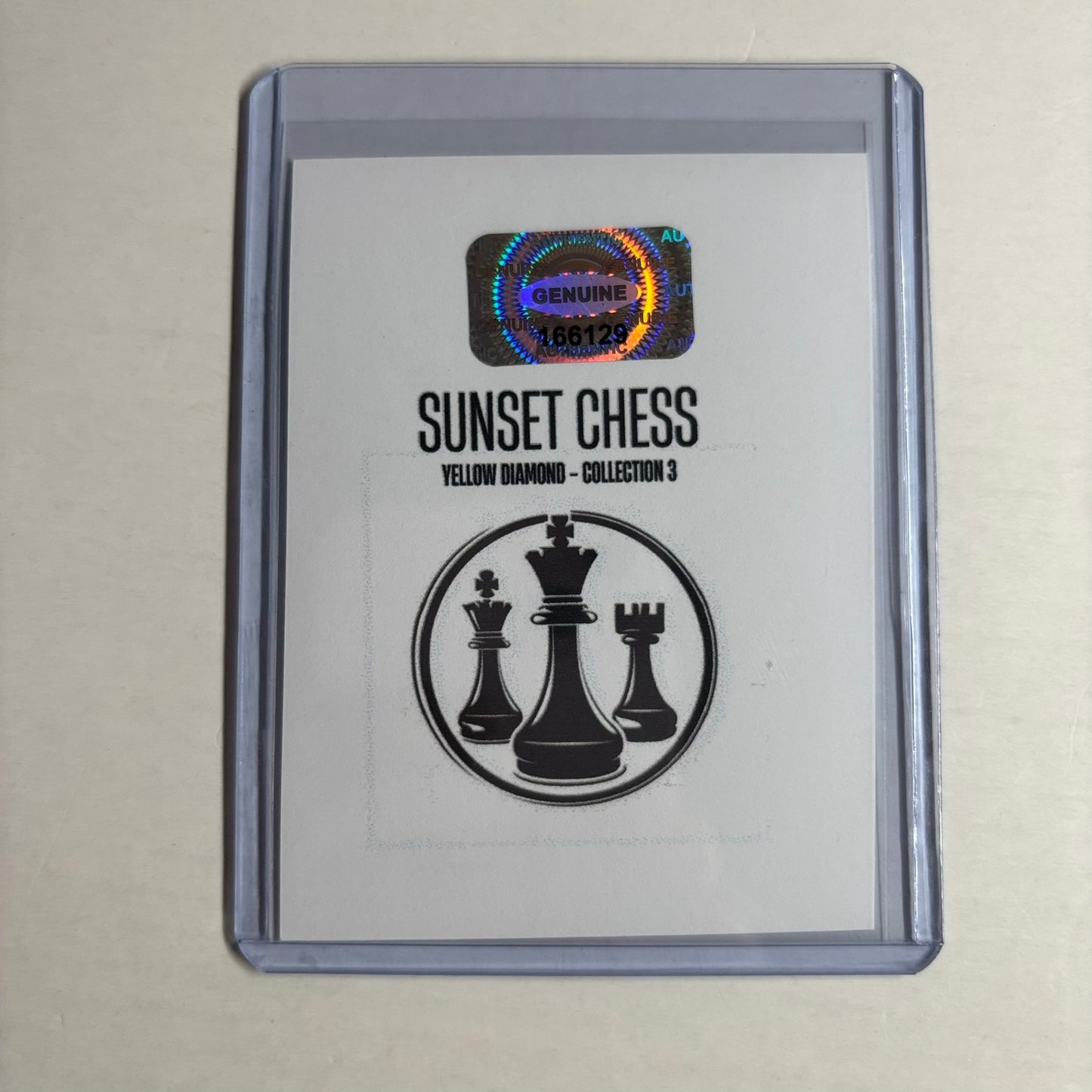 Yellow Diamond Collection 3 - Trading Card