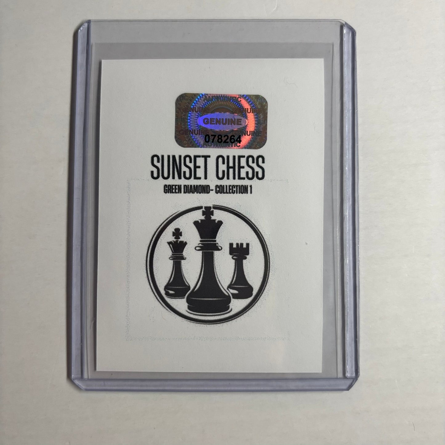 Green Diamond Collection 1 - Trading Card
