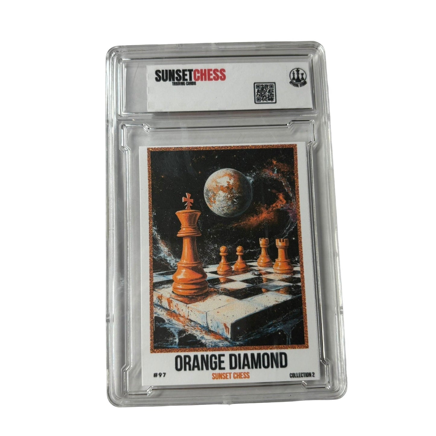🎁 Orange Diamond Collection 2 - Premium Trading Card (100% off)