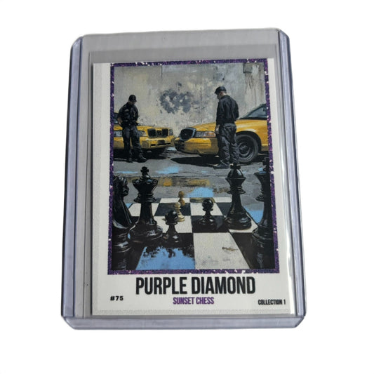 Purple Diamond Collection 1 - Trading Card