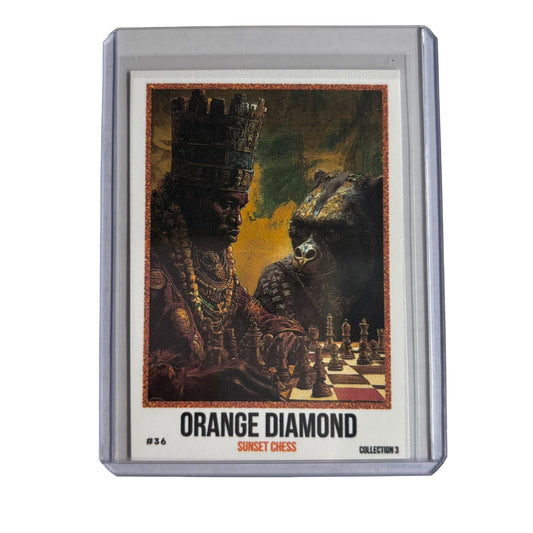 Orange Diamond Collection 3 - Trading Card