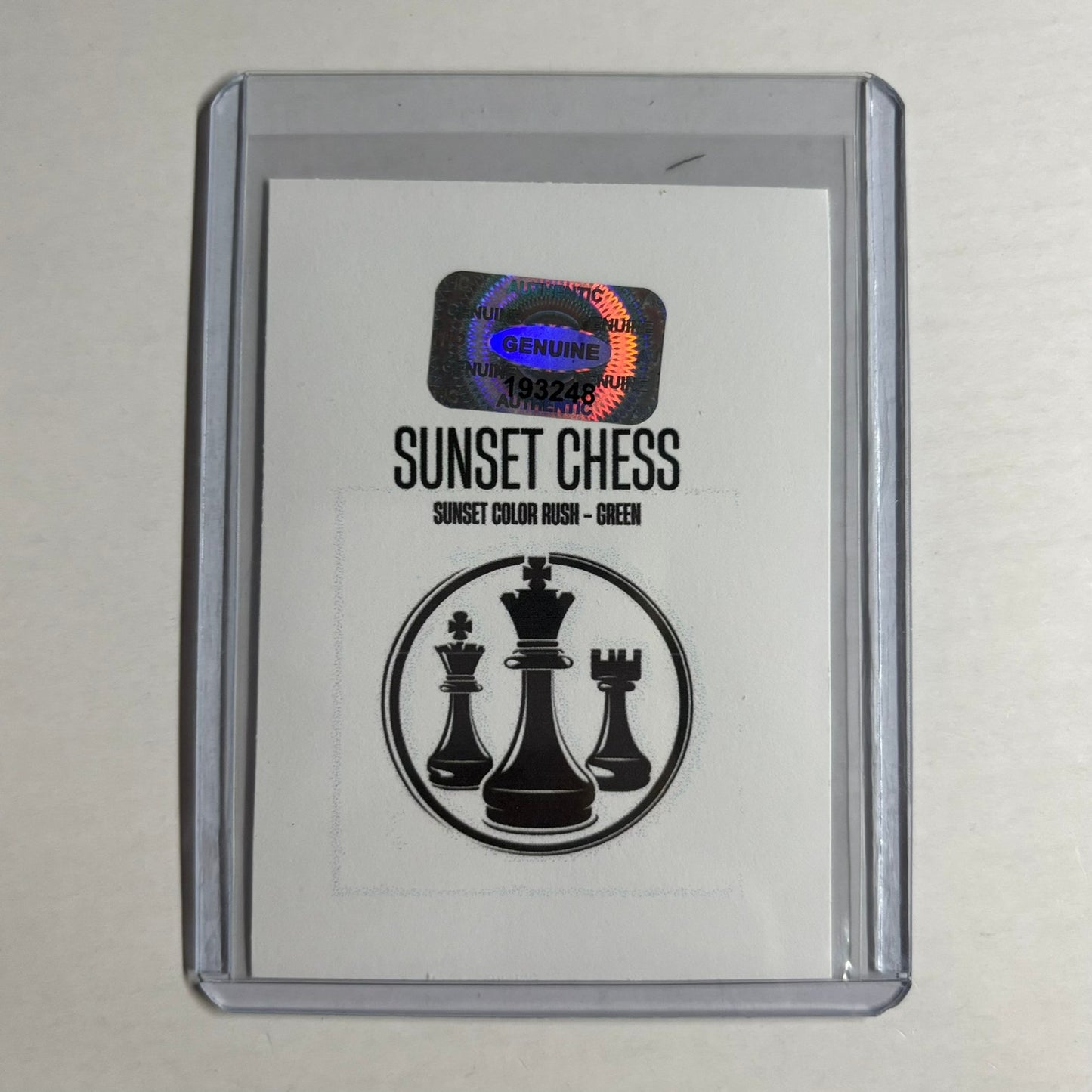 Green Collection - Trading Card