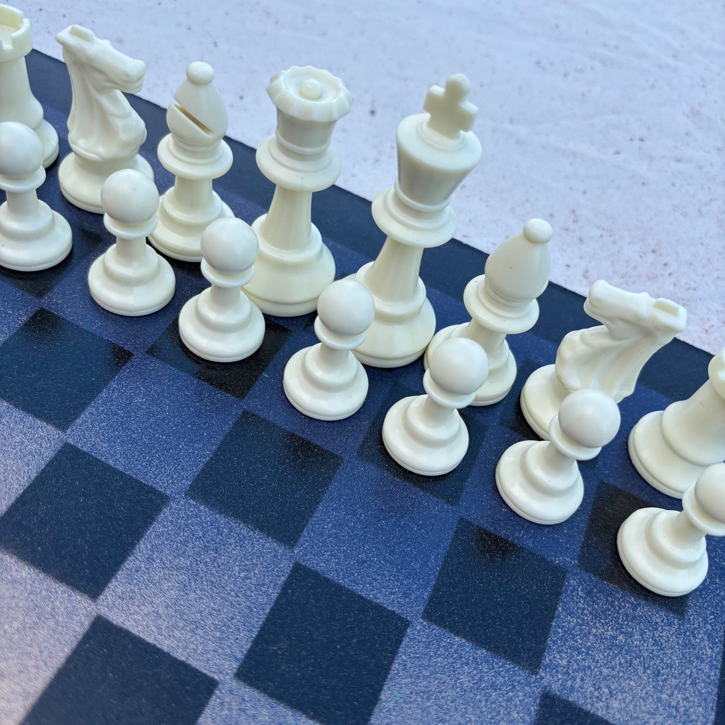 Classic Vintage - Painted Chess Set
