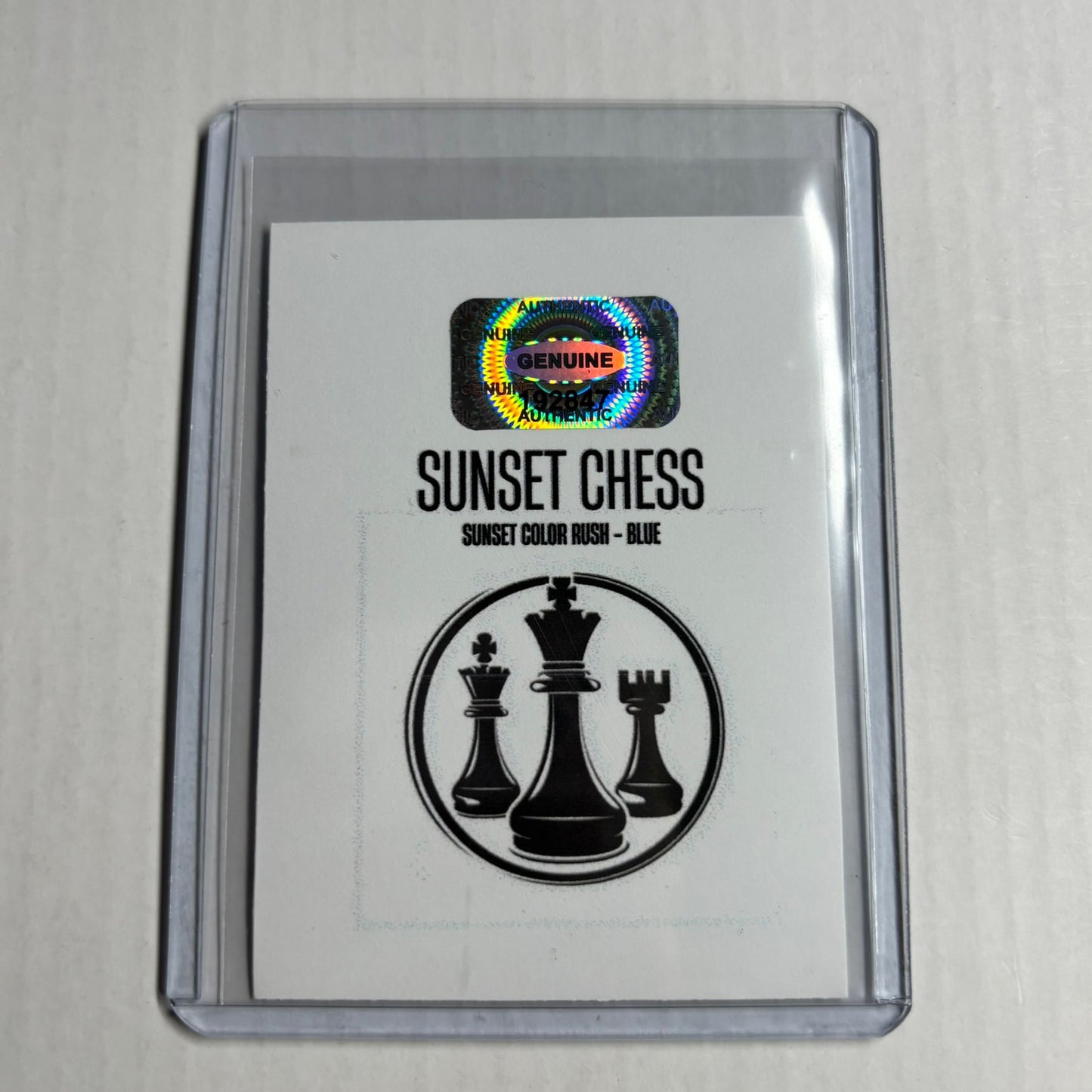 Blue Collection - Trading Card