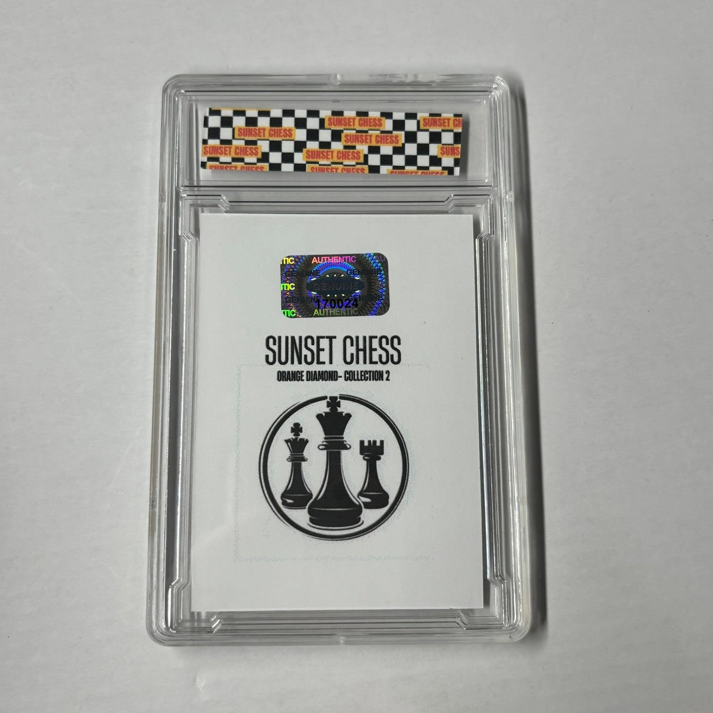 Orange Diamond Collection 2 - Premium Trading Card