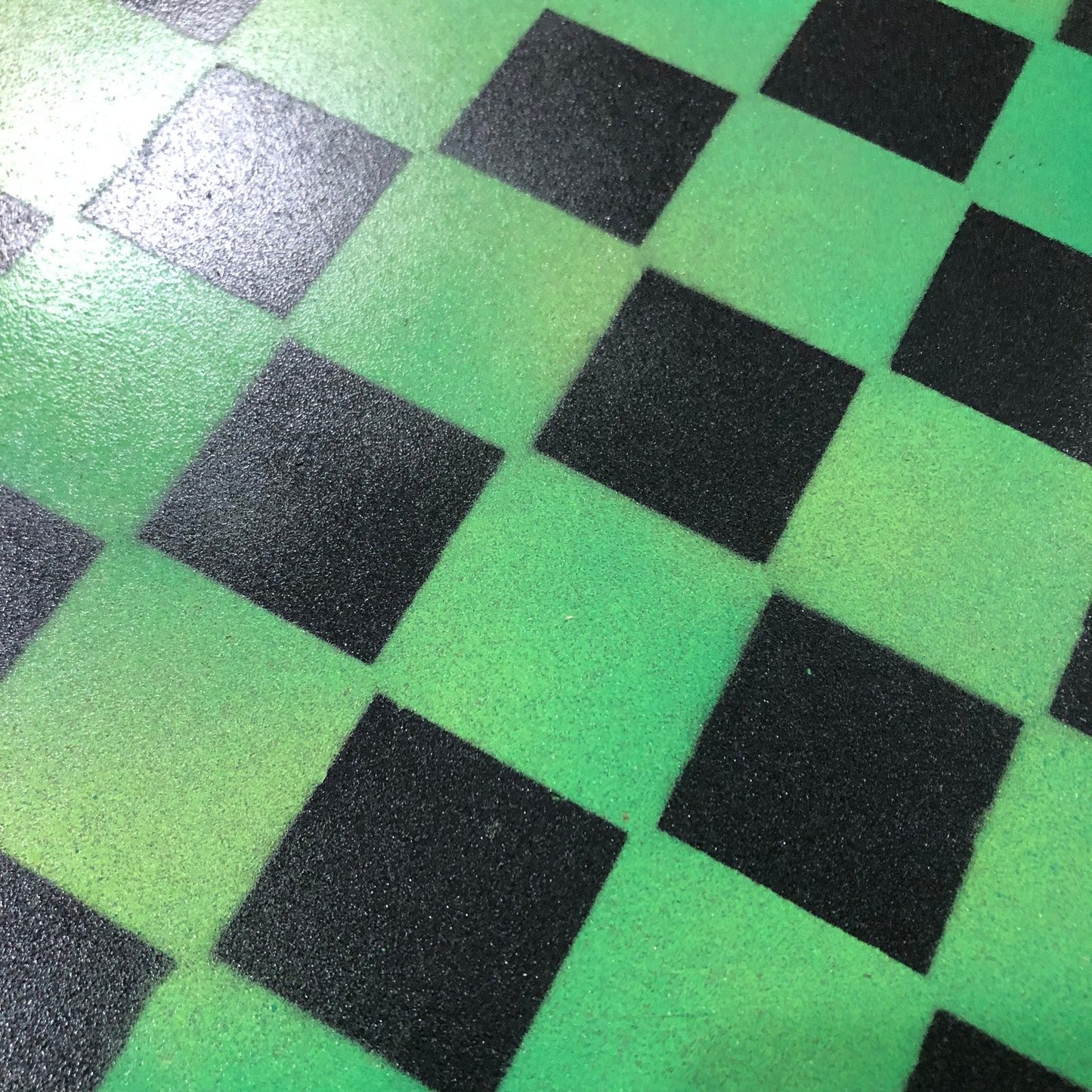 Painted Chess Set - Lemon Green