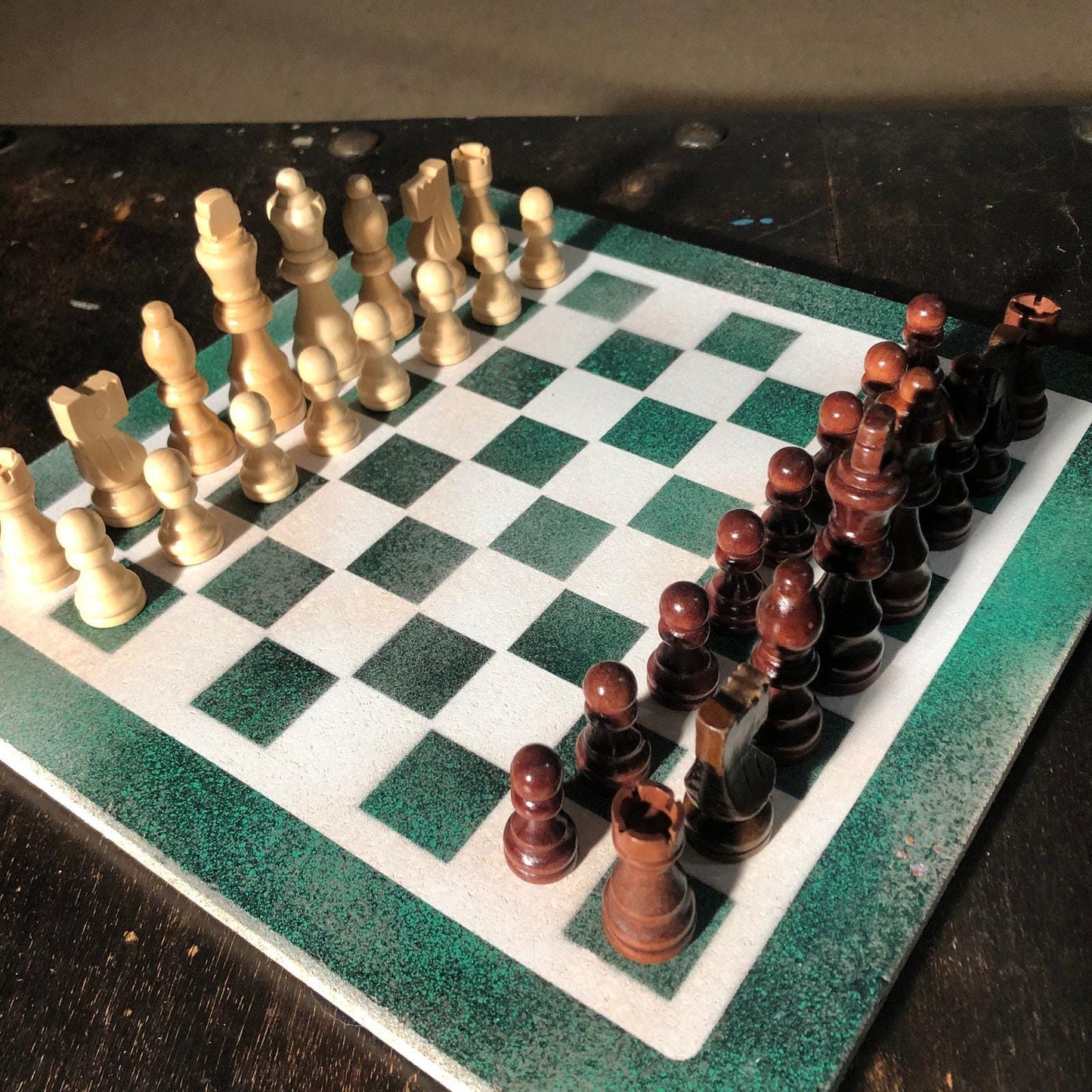 Chess Set - Green Shiver Edition