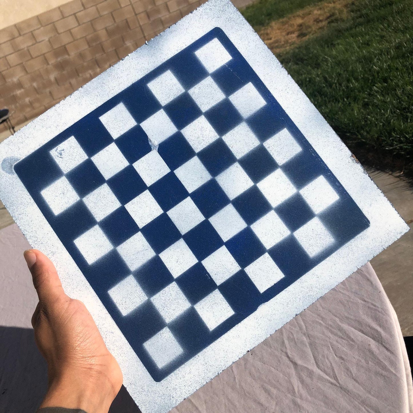 Chess Set - Blue Ice
