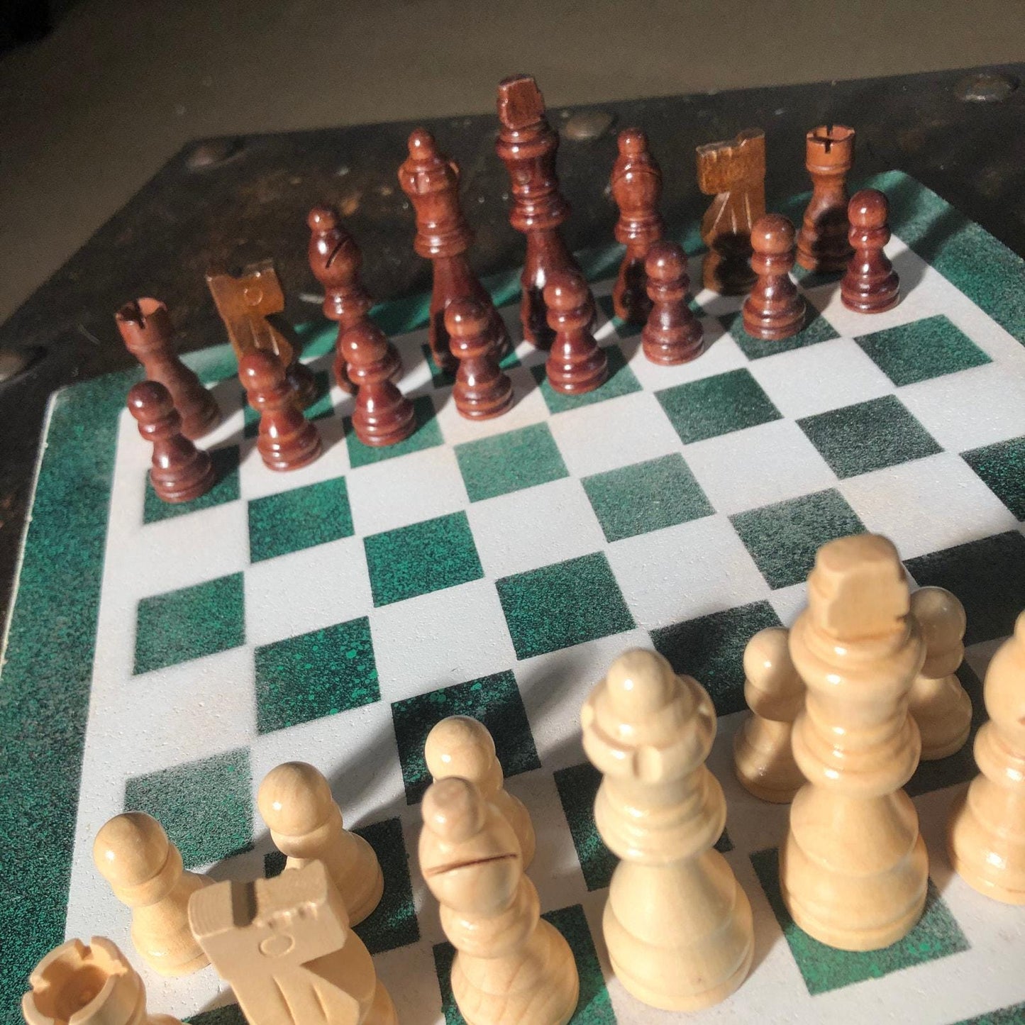 Chess Set - Green Shiver Edition