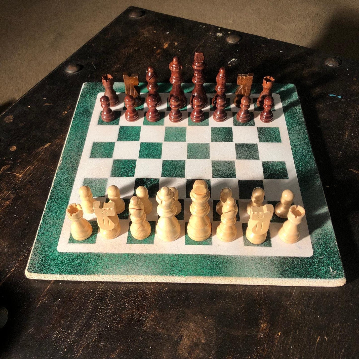 Chess Set - Green Shiver Edition