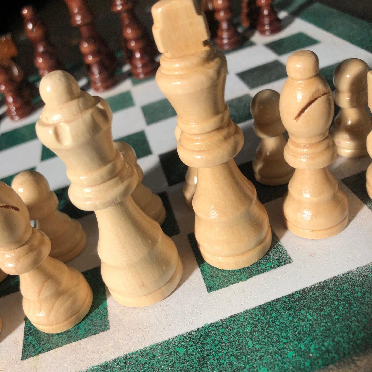 Chess Set - Green Shiver Edition