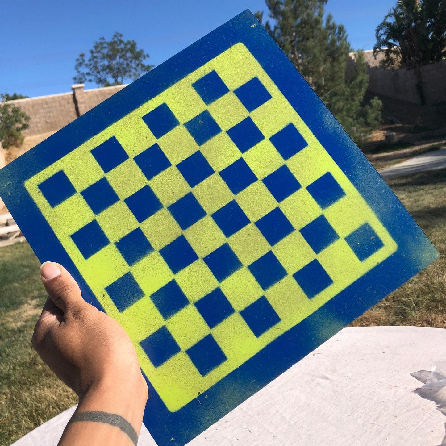 Chess Set - Seattle Green Colors