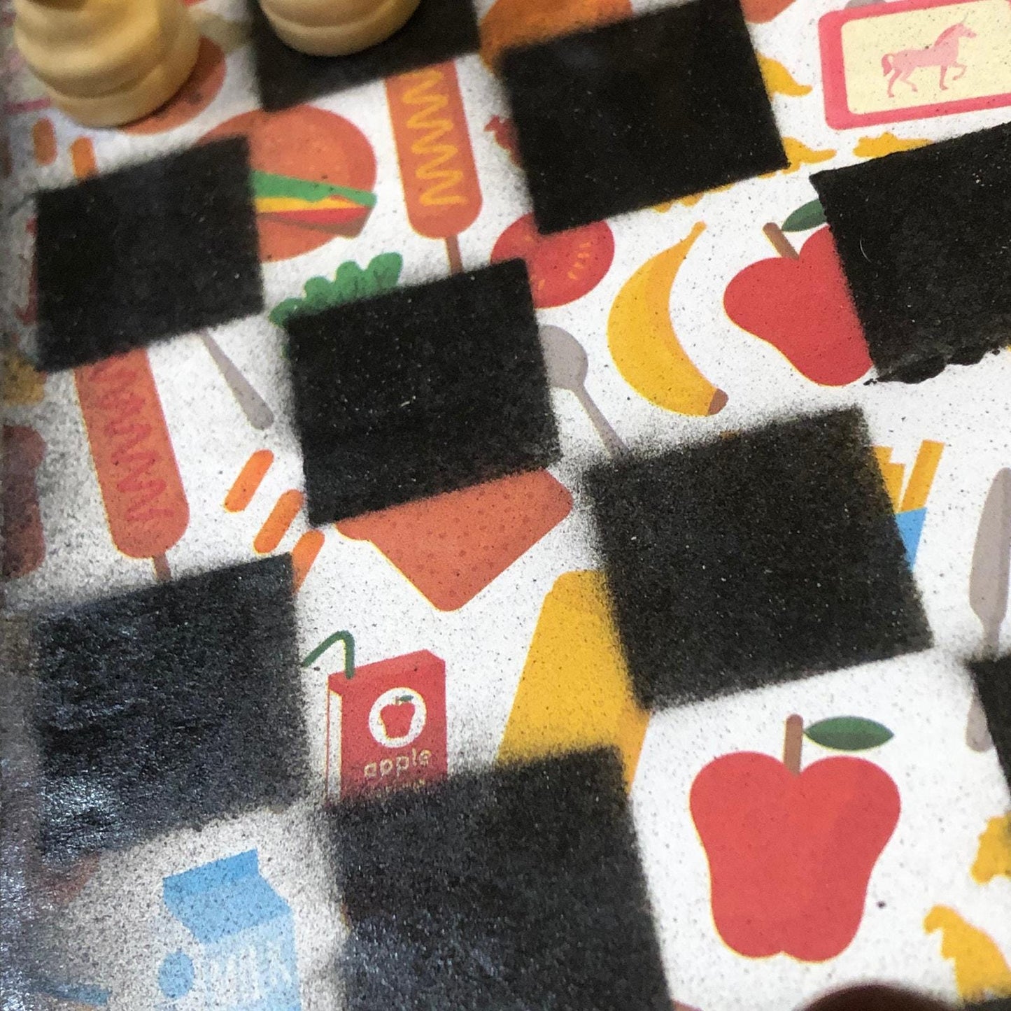 Scrapbook Chess Set - School Feast