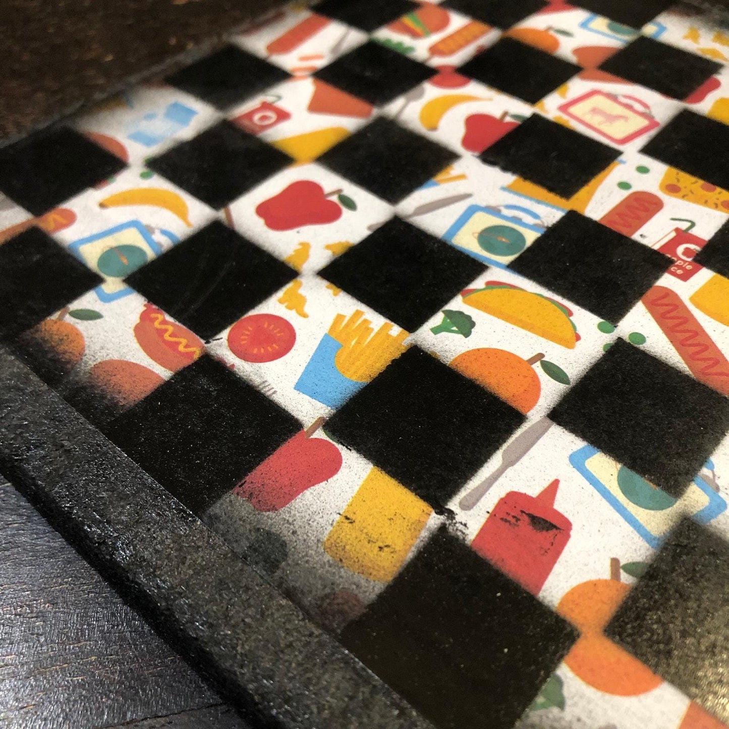 Scrapbook Chess Set - School Feast