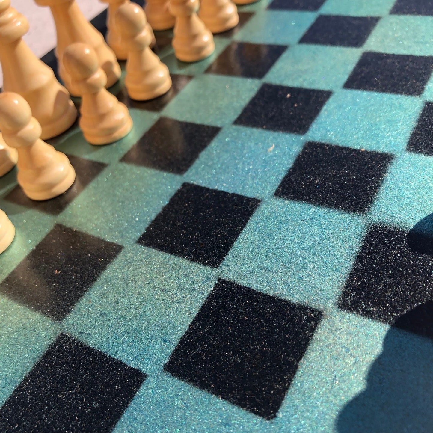 Chess Set - Smooth Green